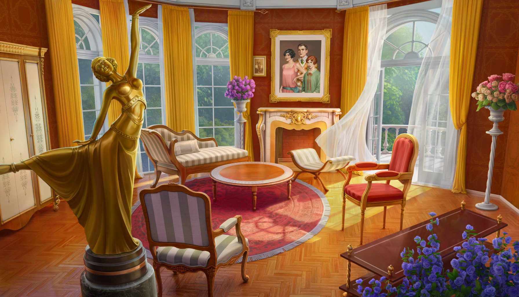 Scene background