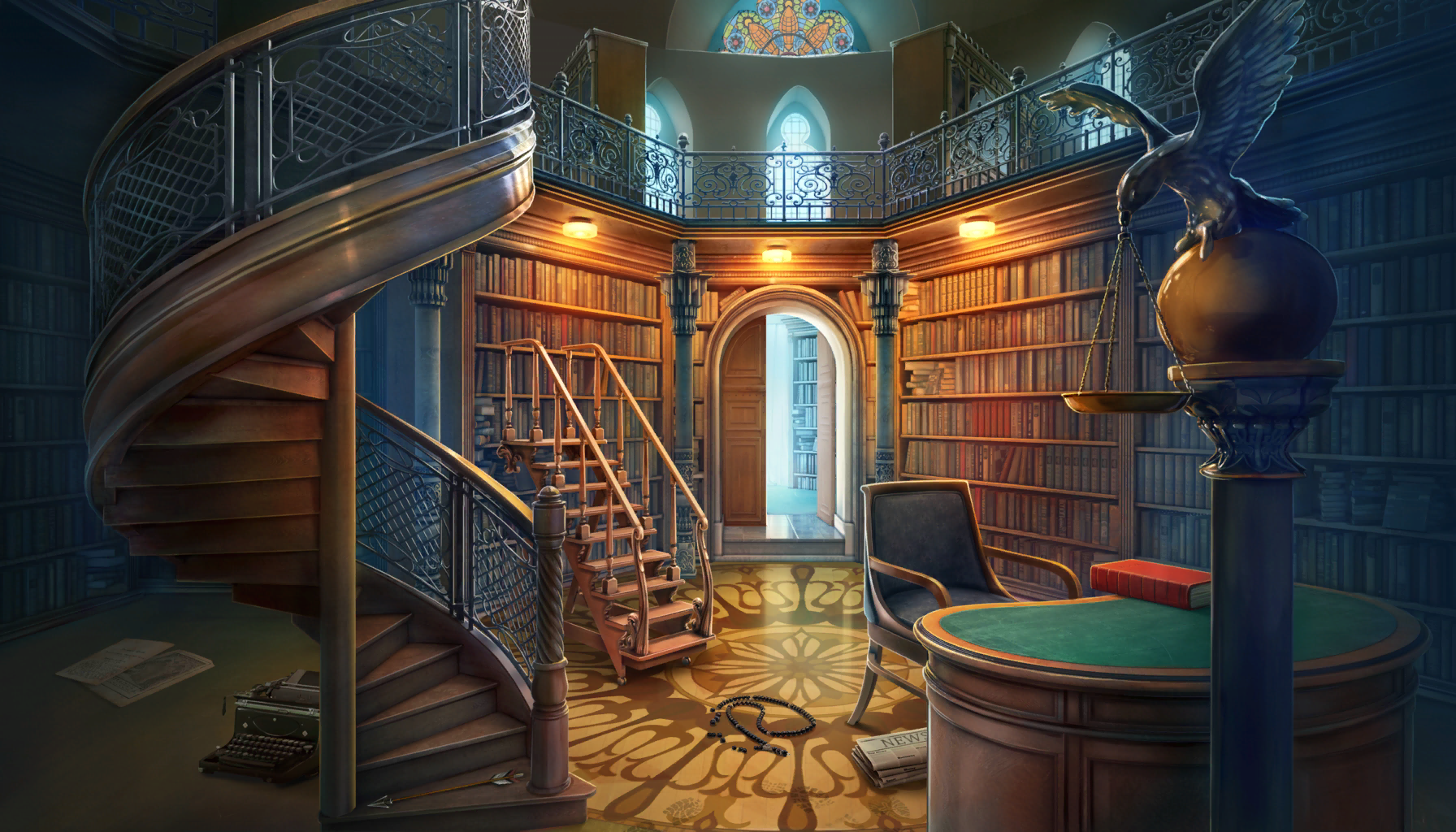 Scene background