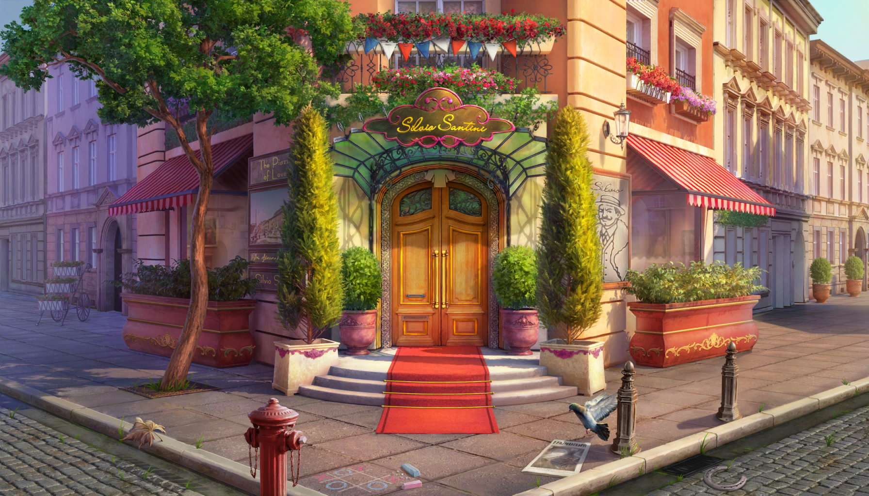 Scene background