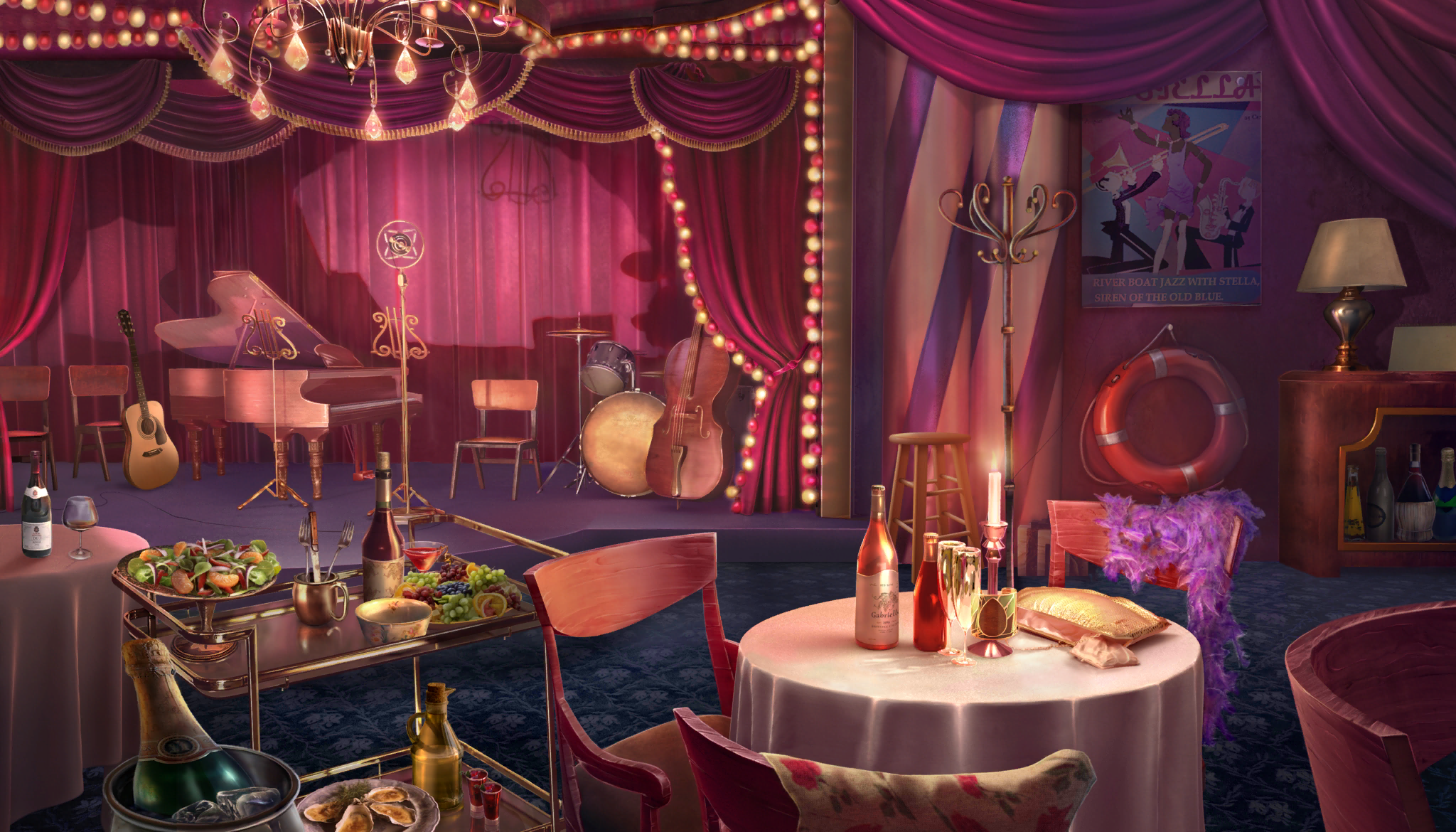 Scene background