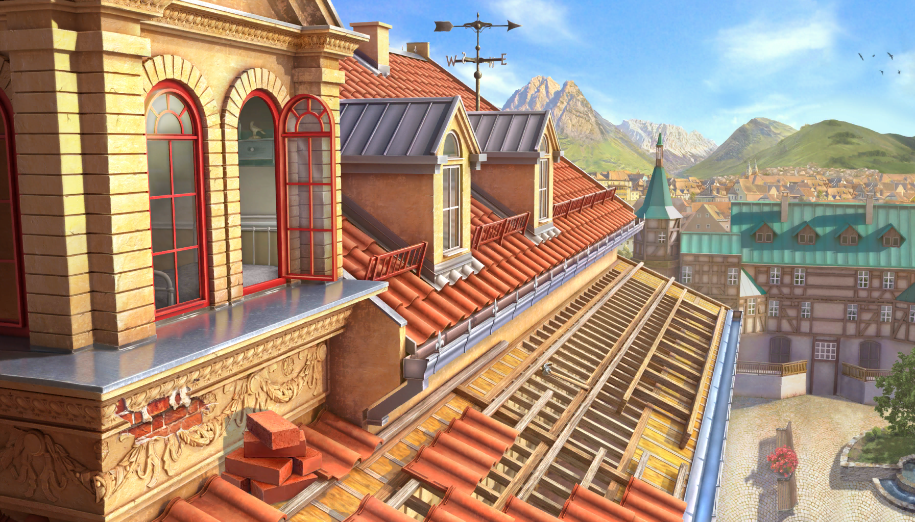 Scene background
