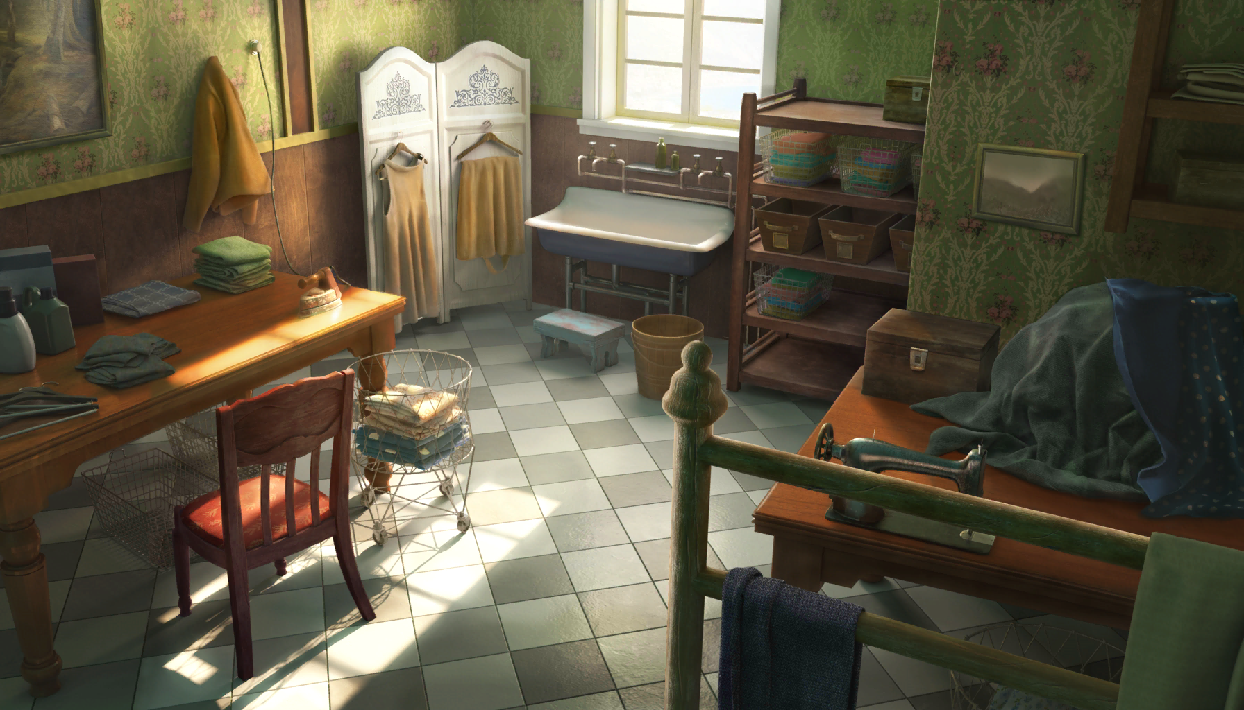 Scene background