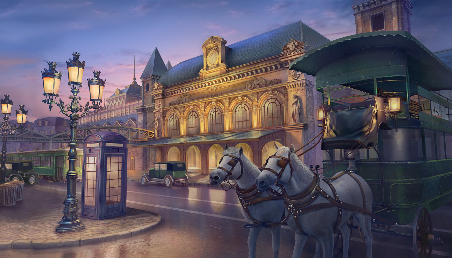 Scene background
