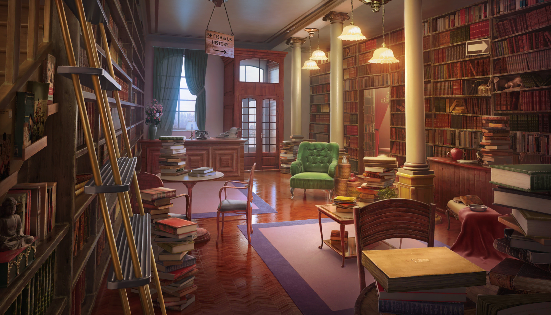 Scene background