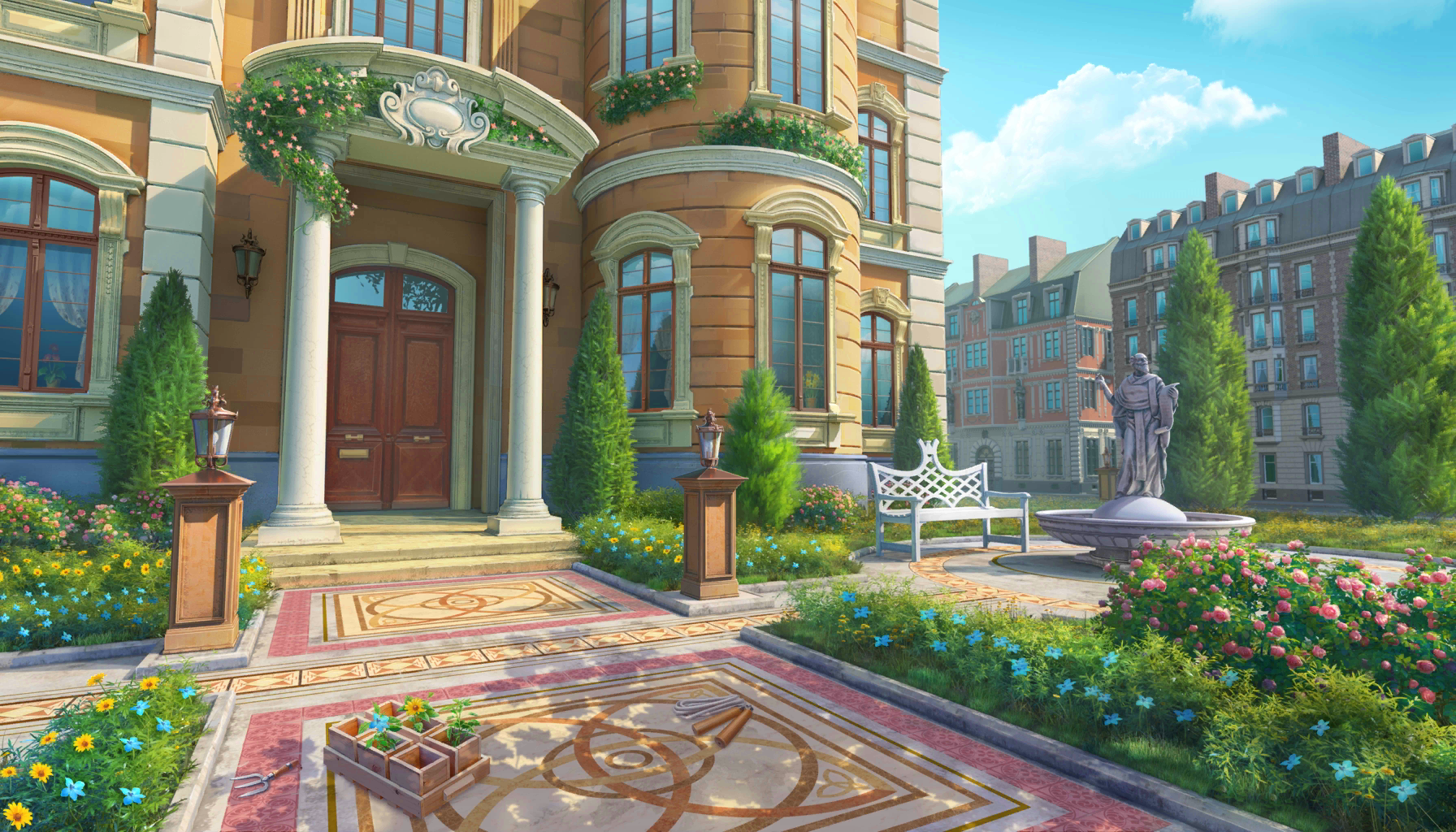 Scene background