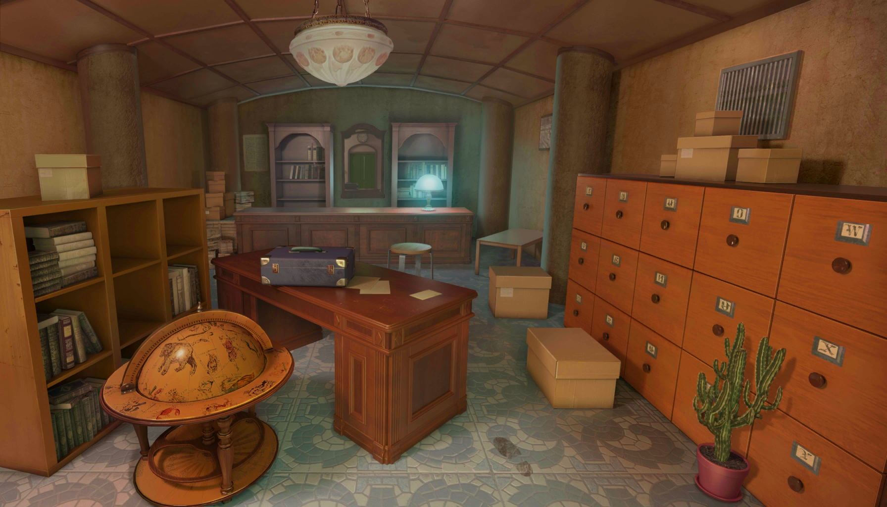 Scene background