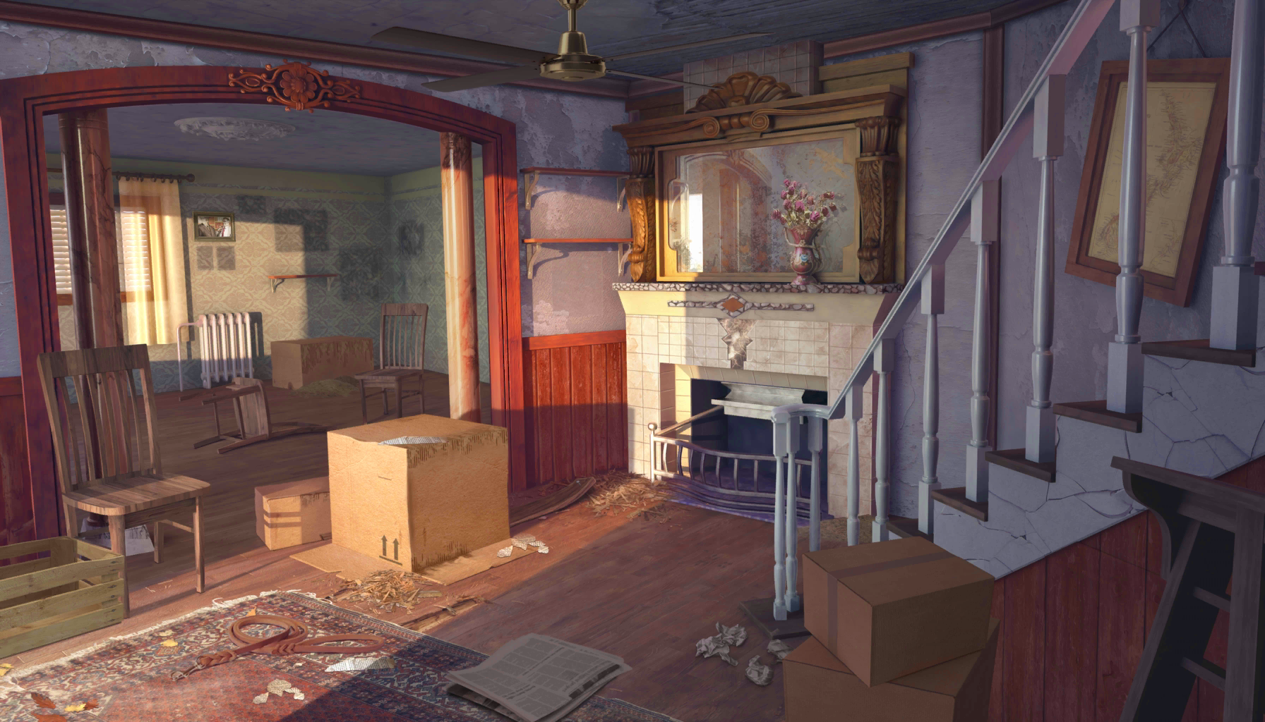 Scene background