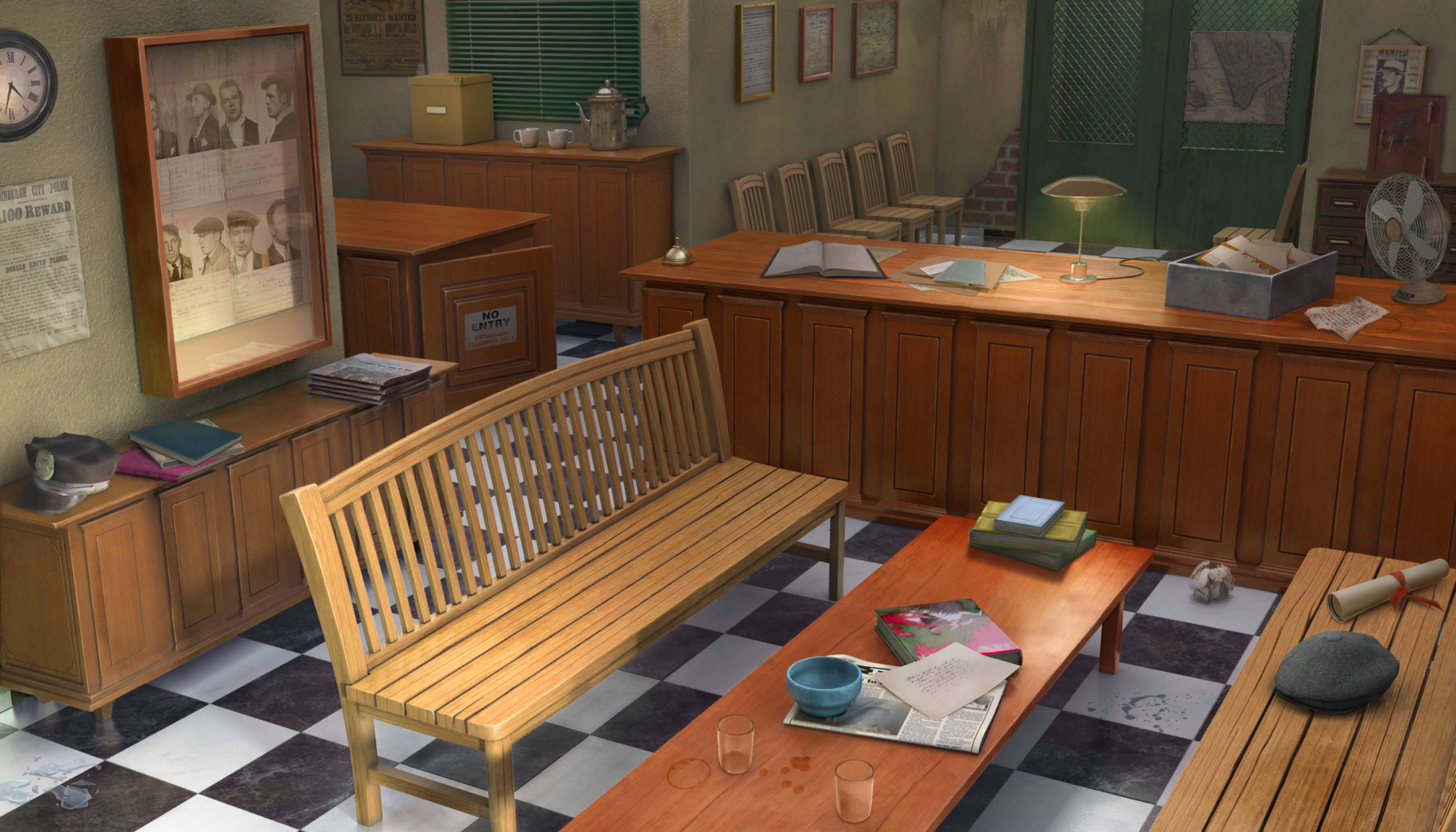Scene background