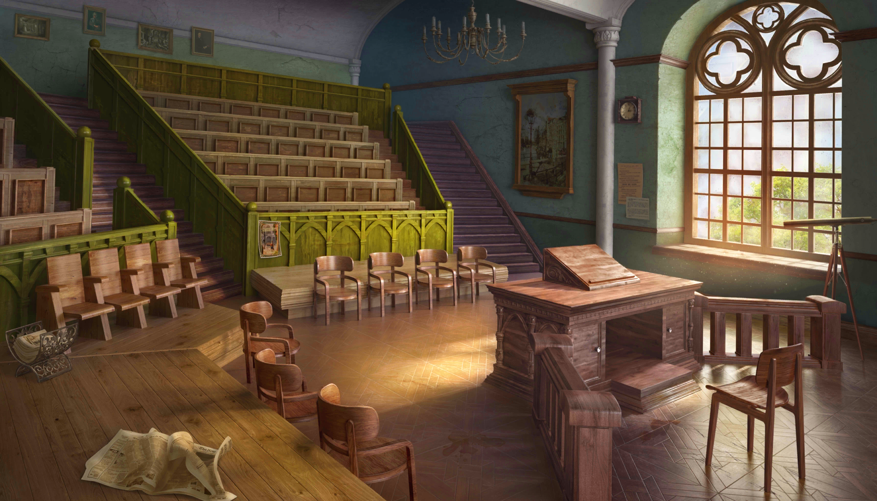 Scene background