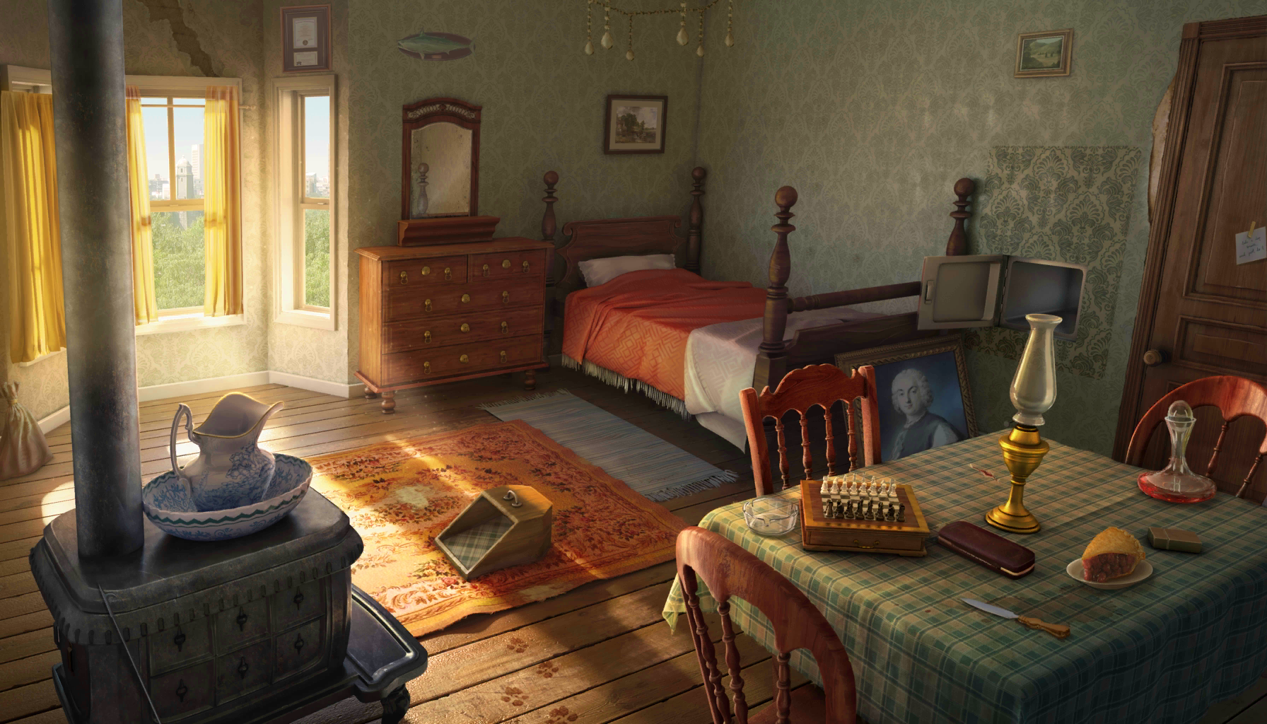 Scene background