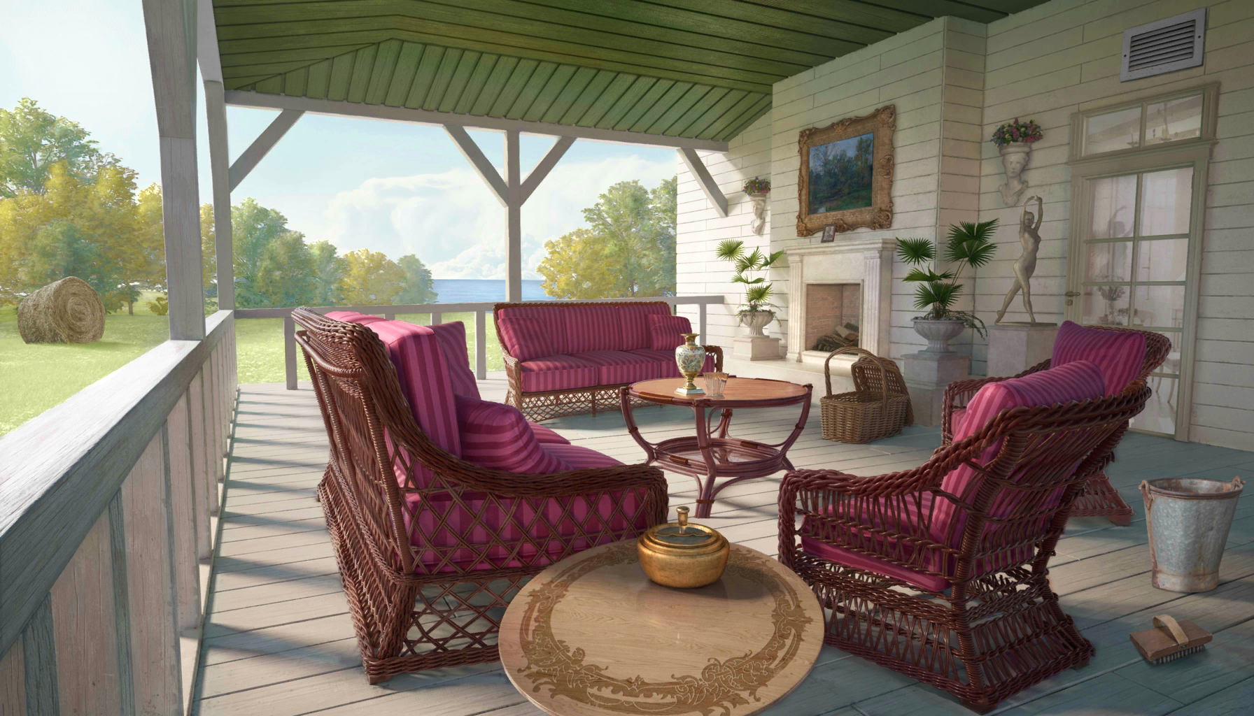 Scene background