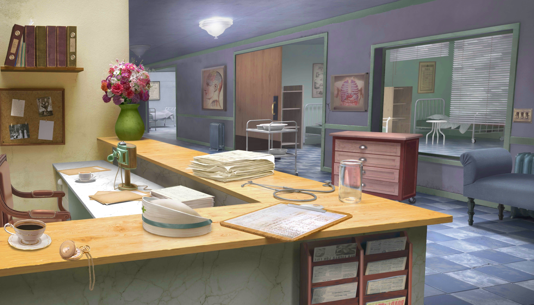 Scene background