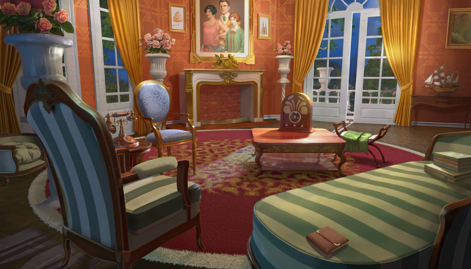 Scene background