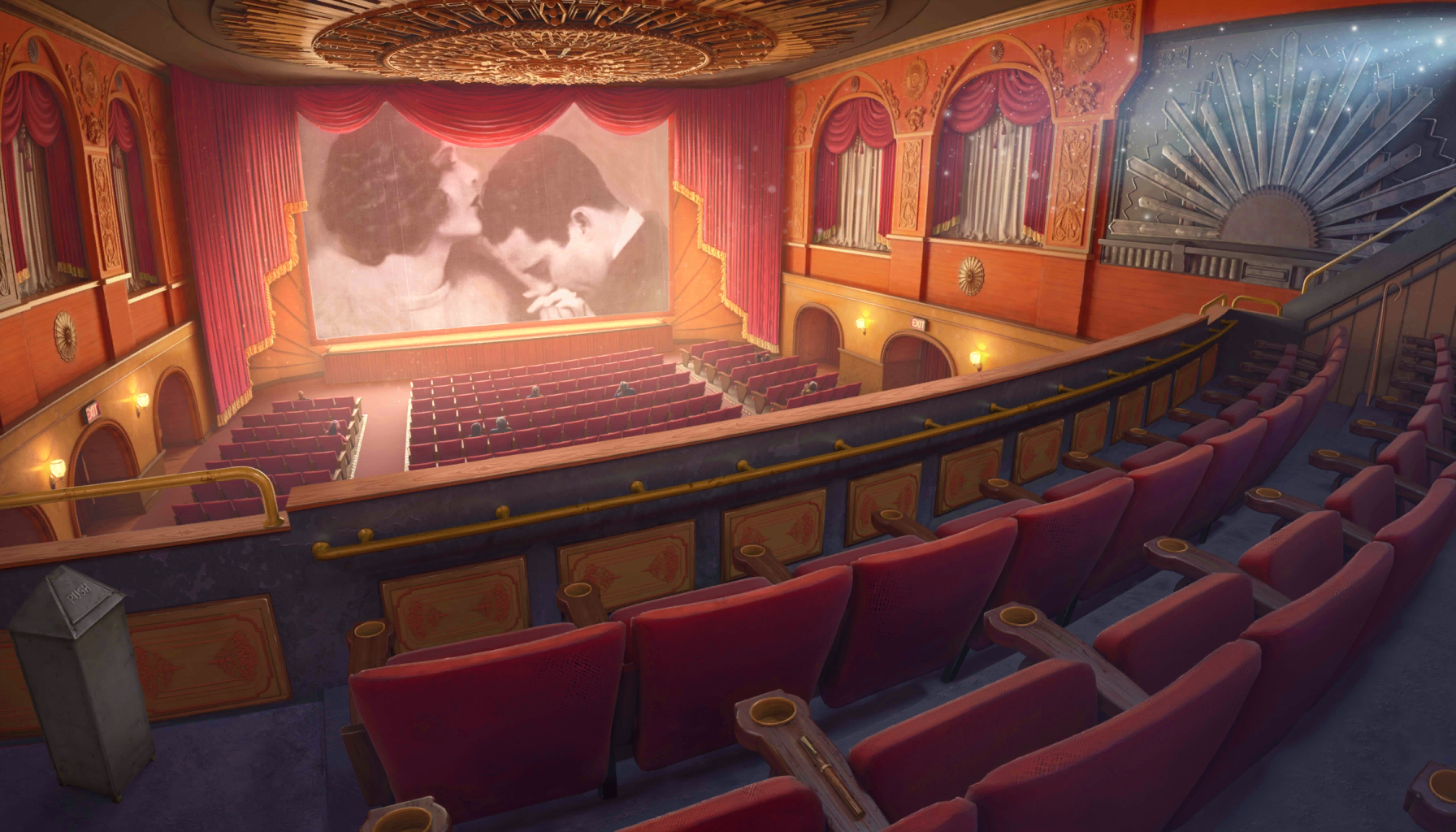 Scene background