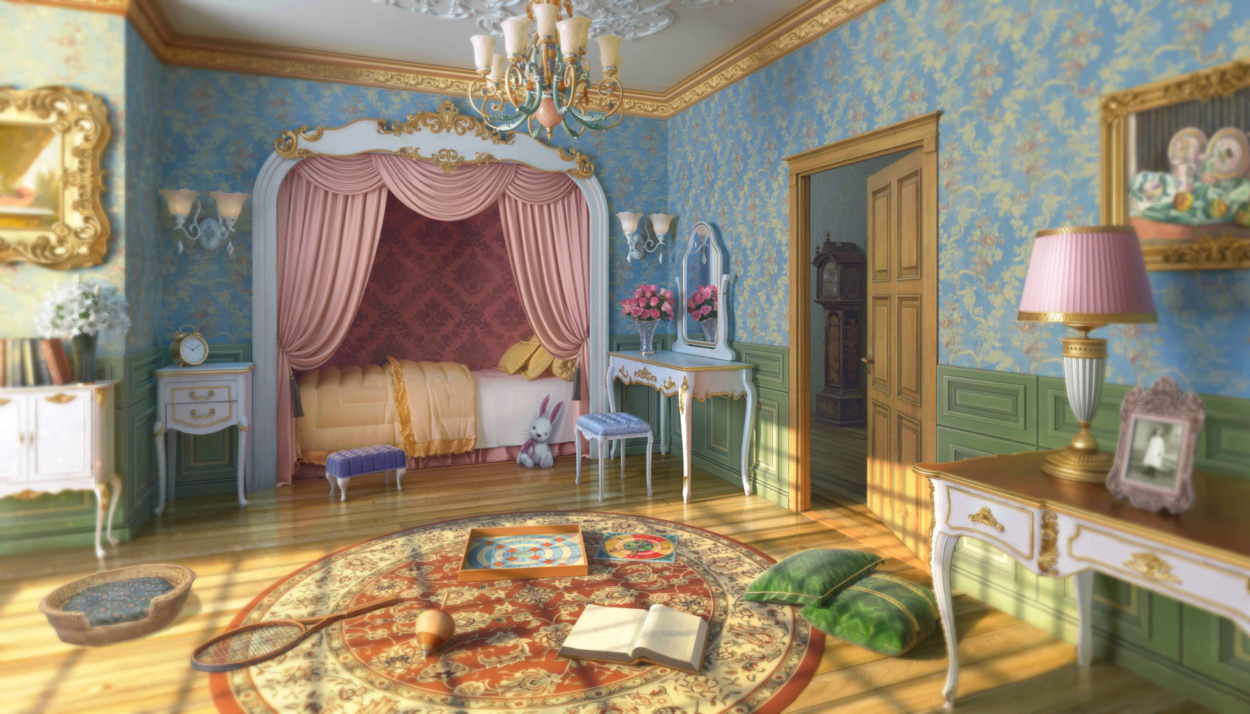 Scene background