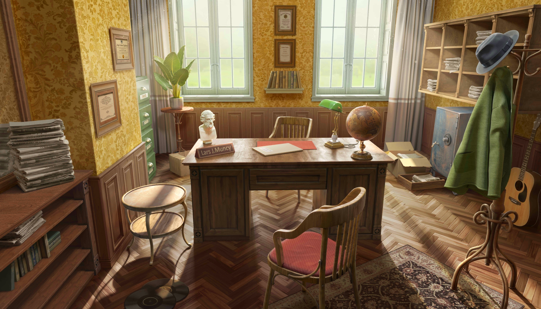 Scene background