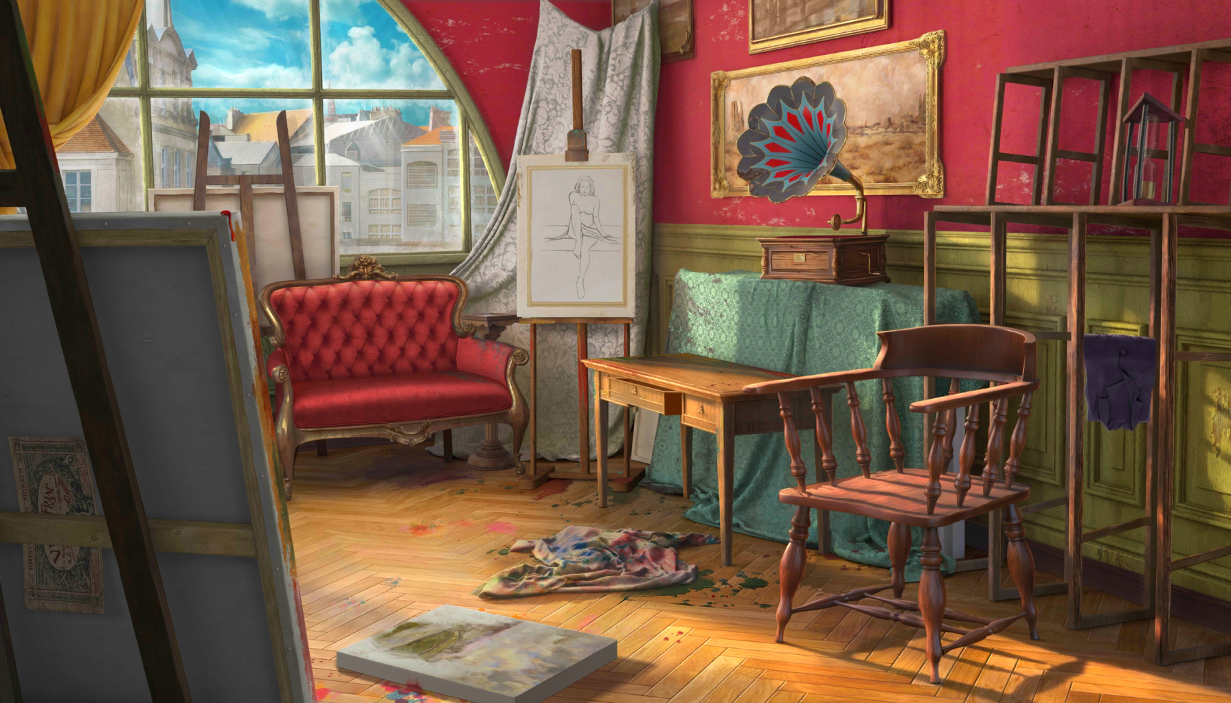 Scene background