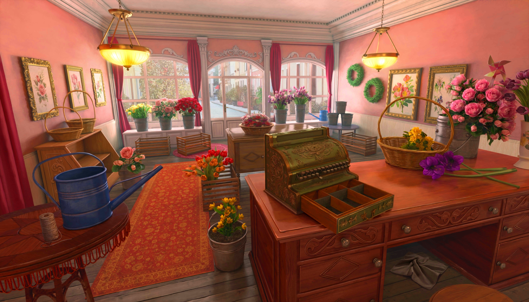 Scene background