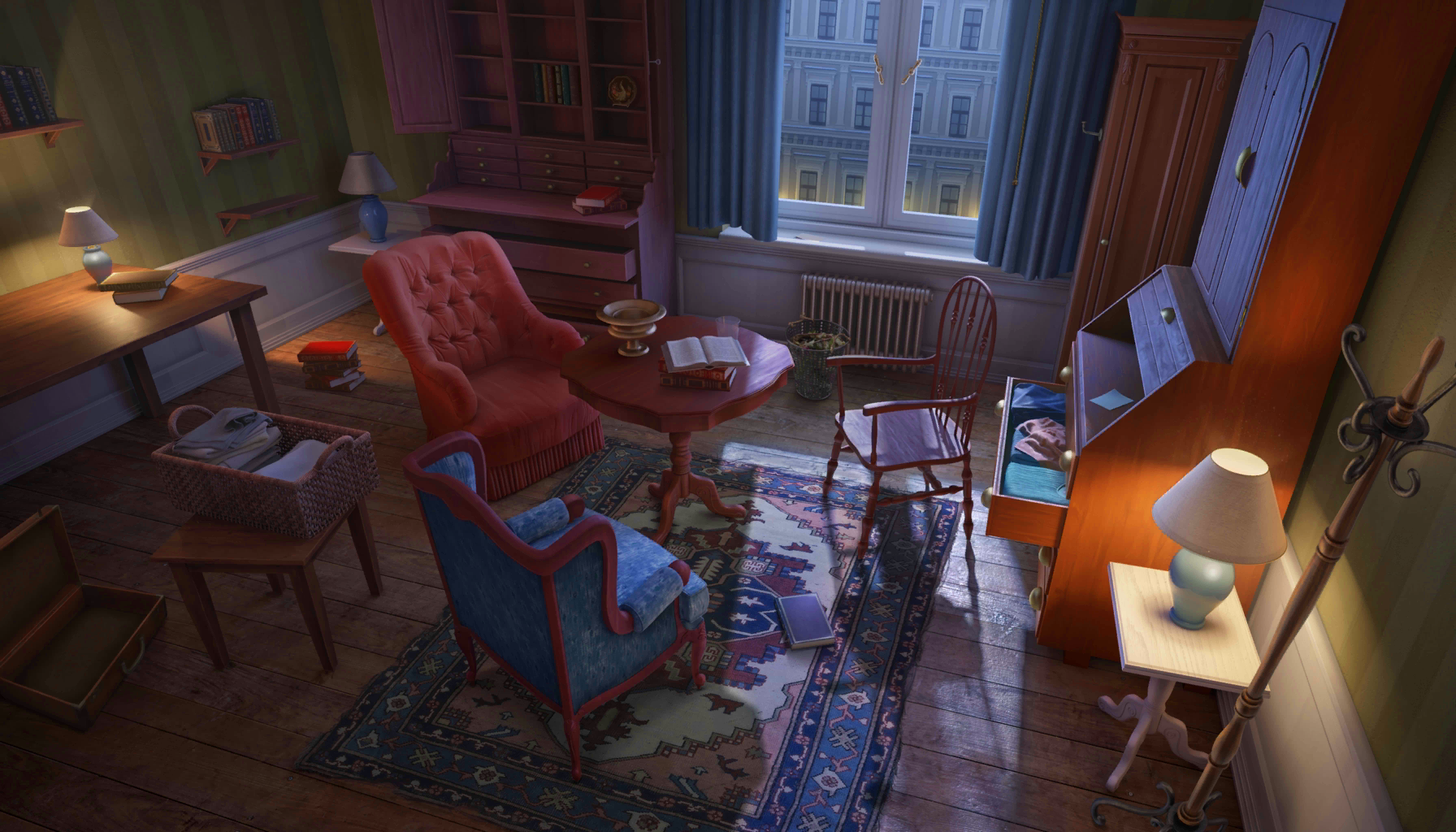 Scene background