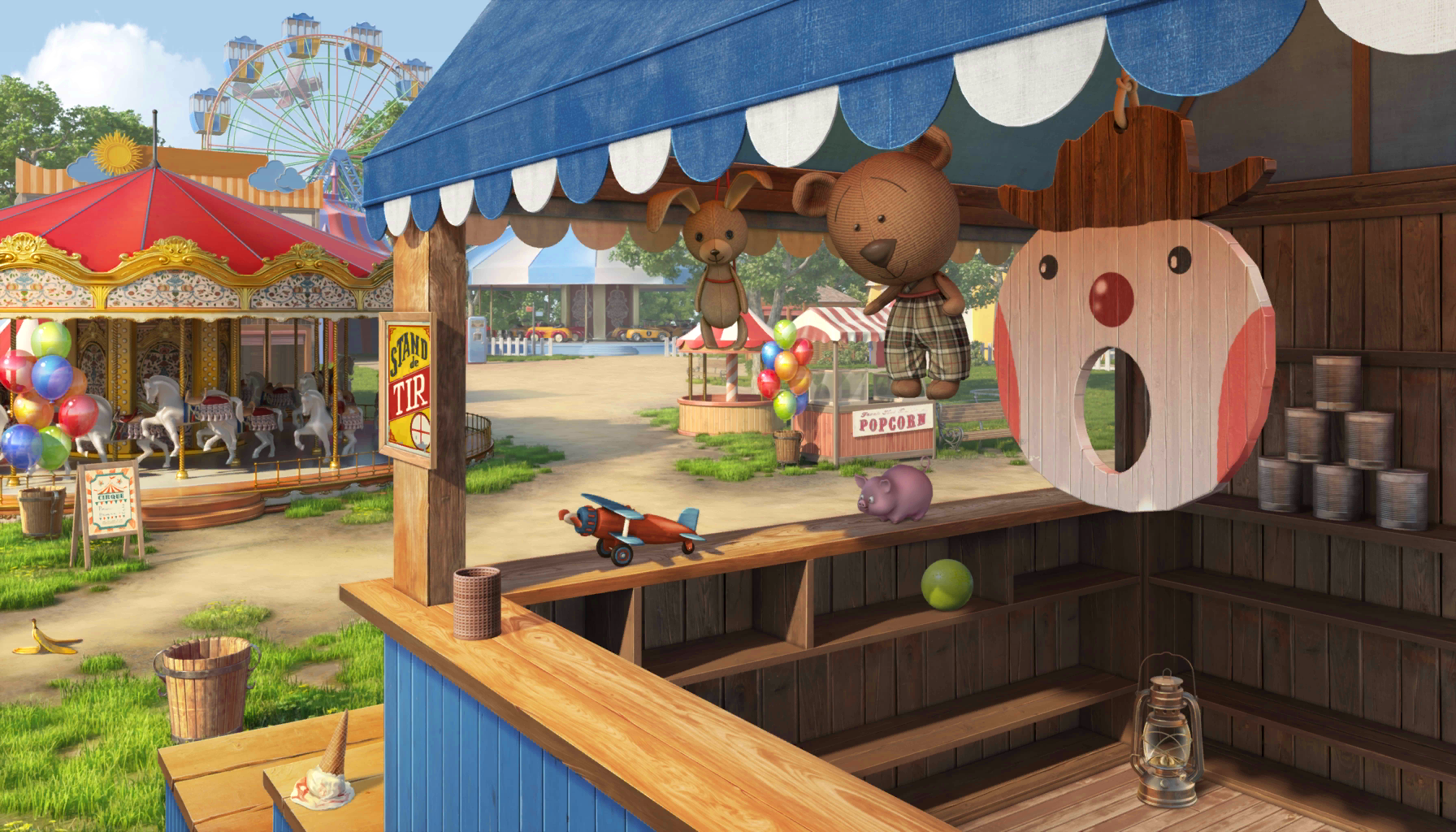 Scene background