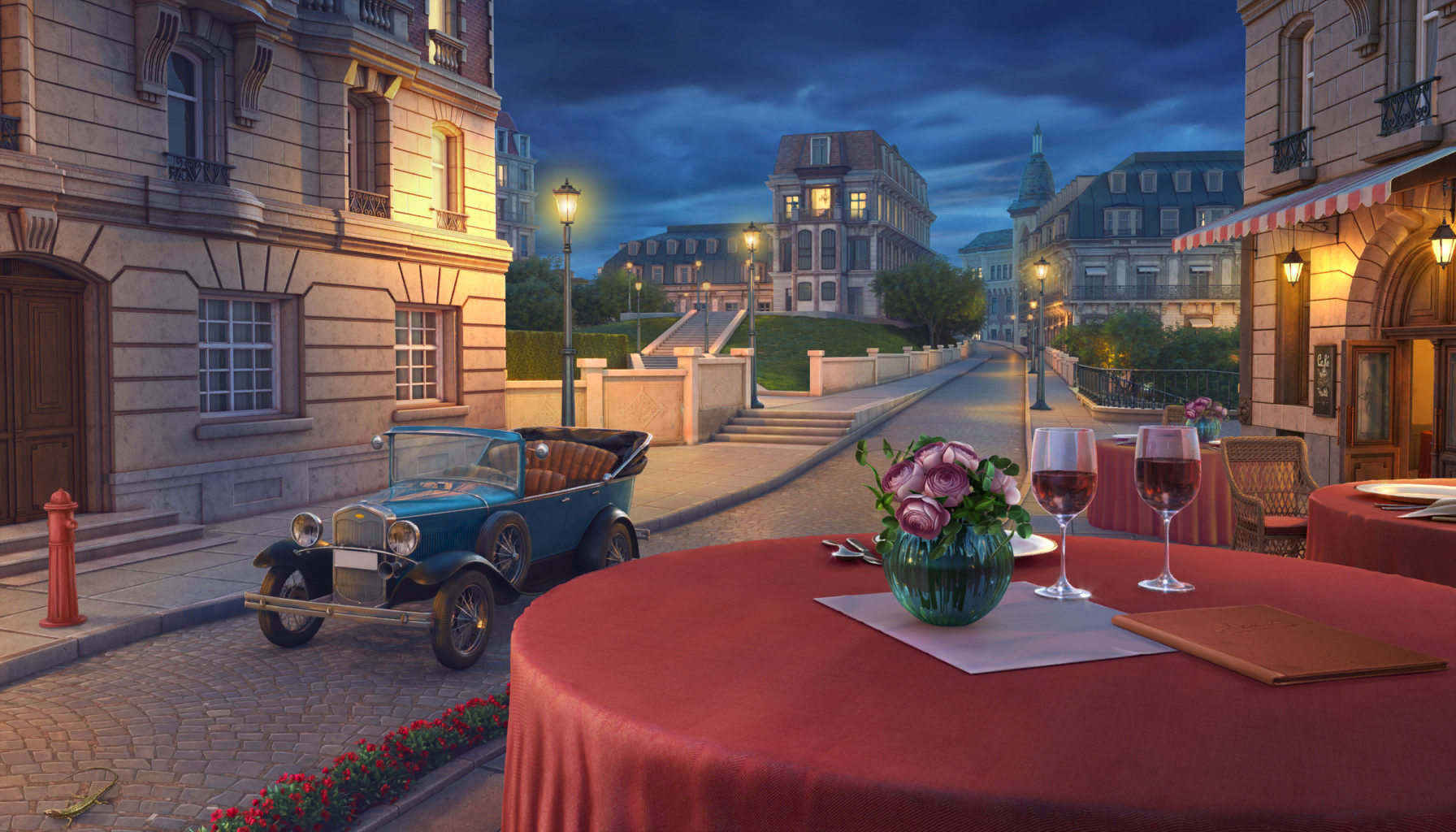 Scene background