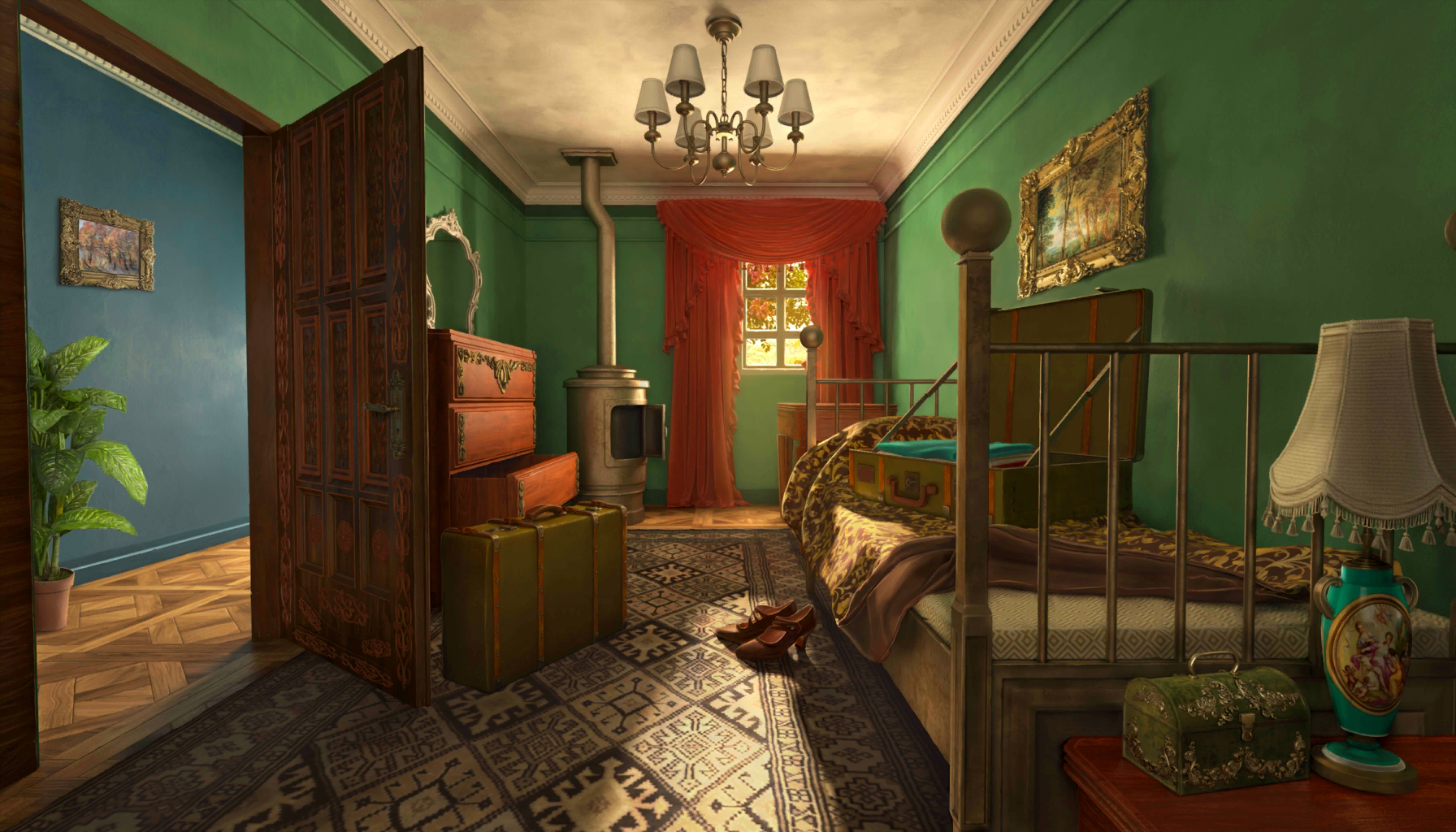 Scene background