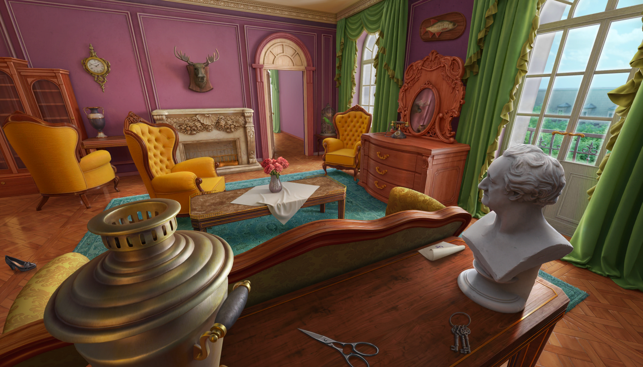 Scene background