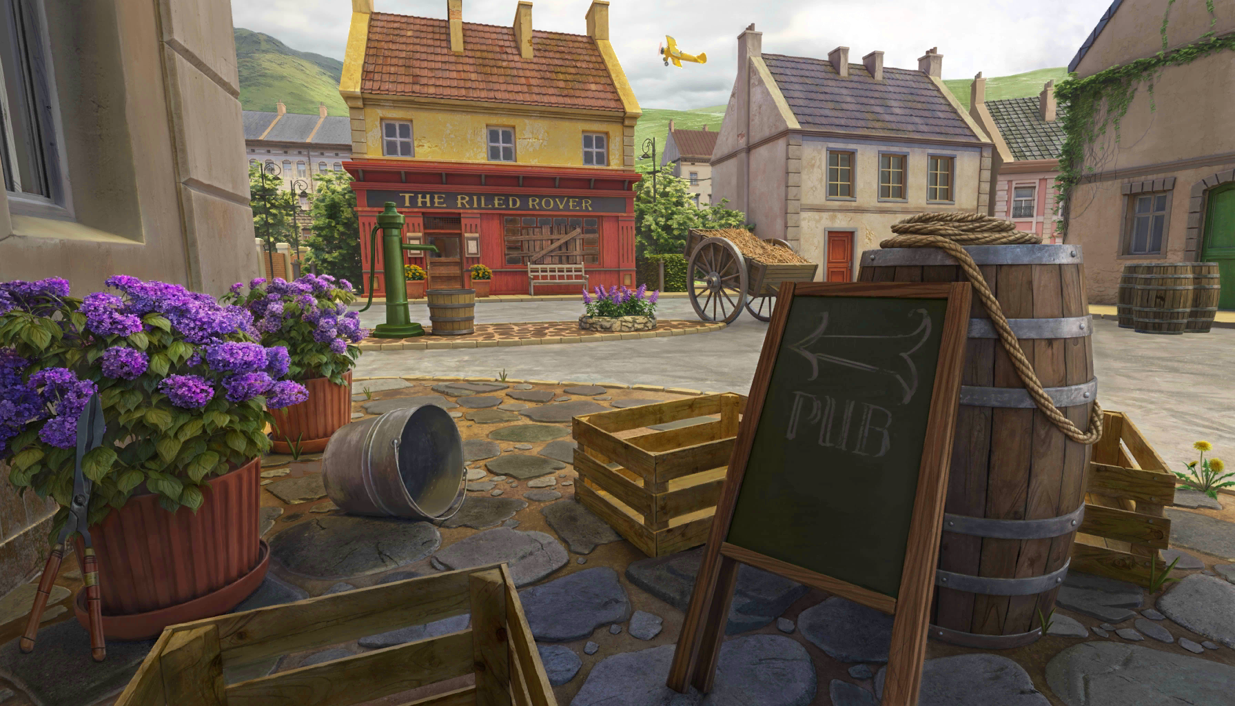 Scene background