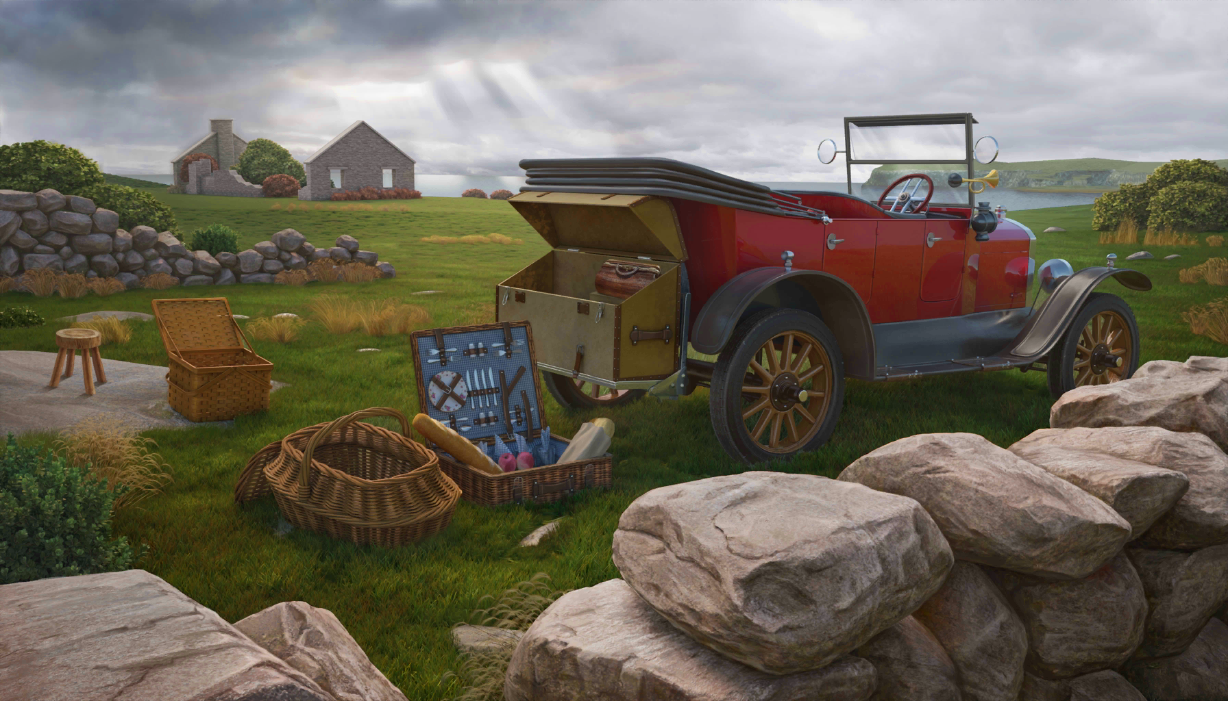Scene background