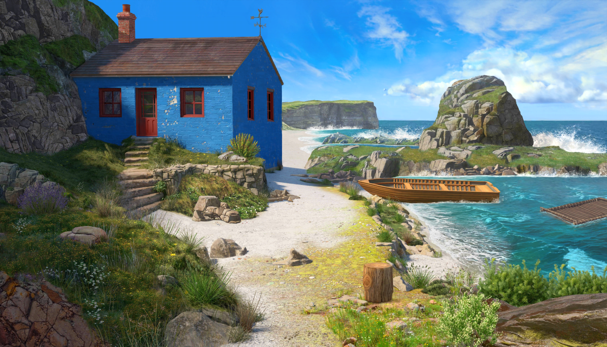 Scene background