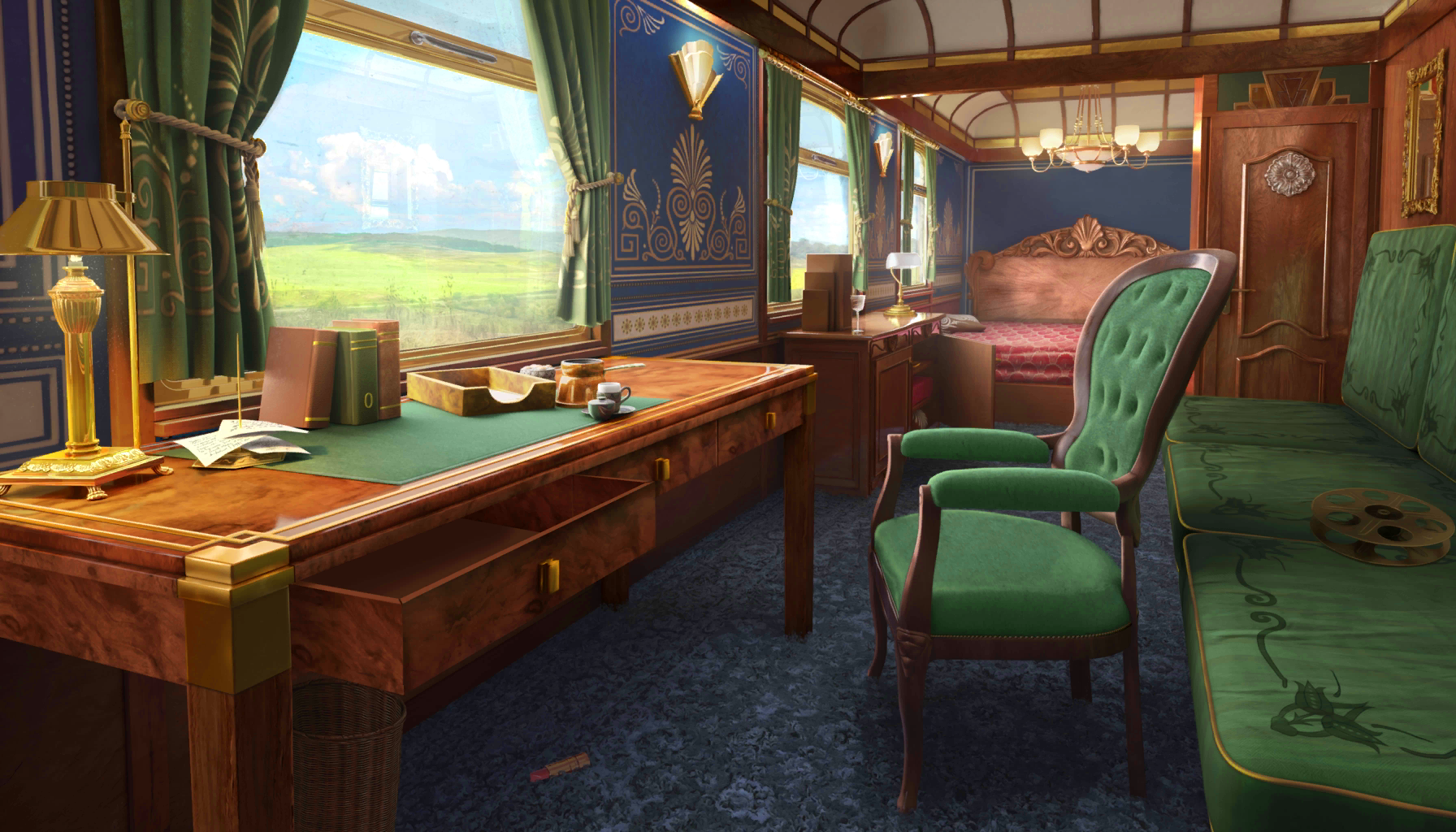 Scene background