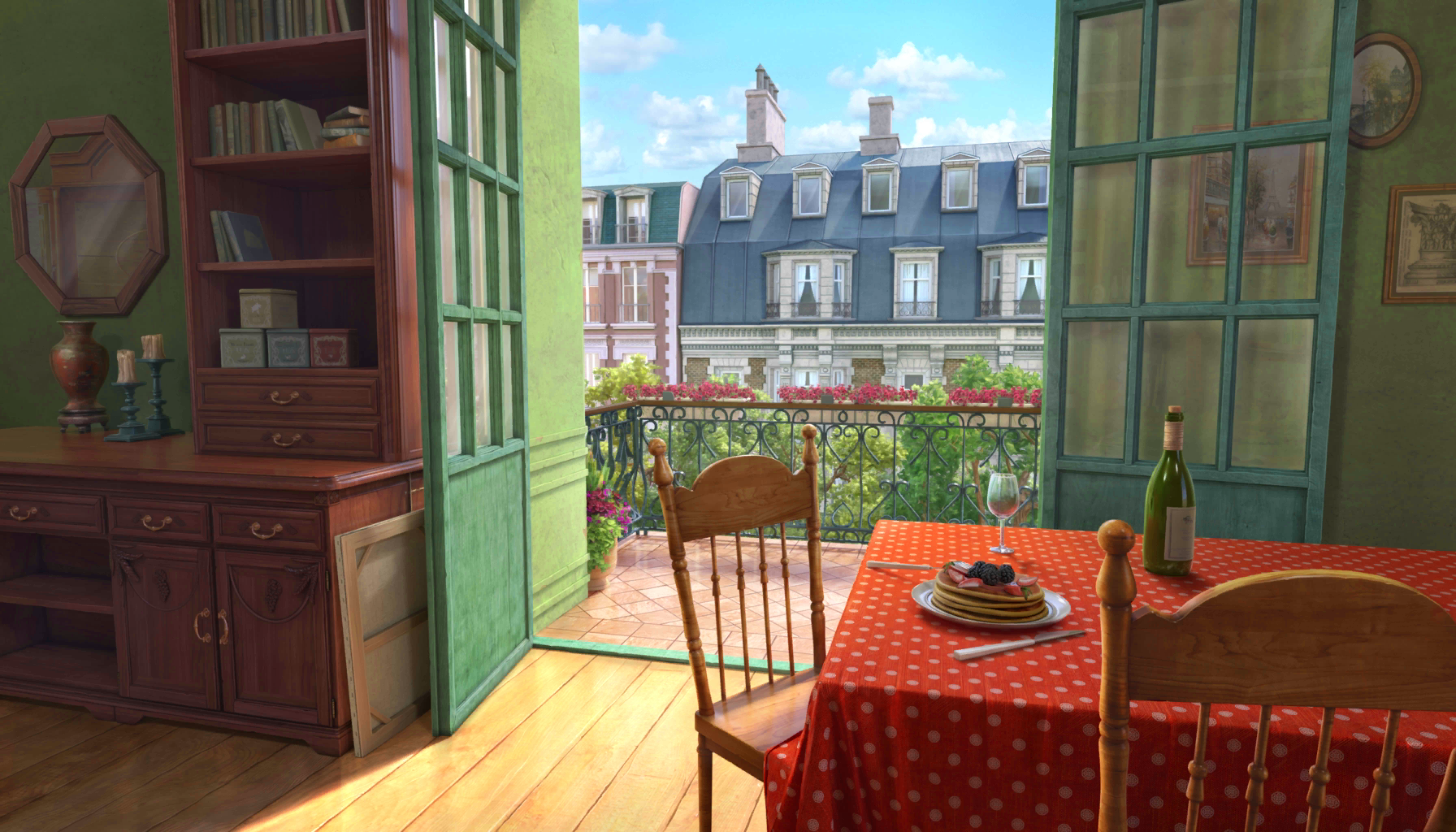 Scene background