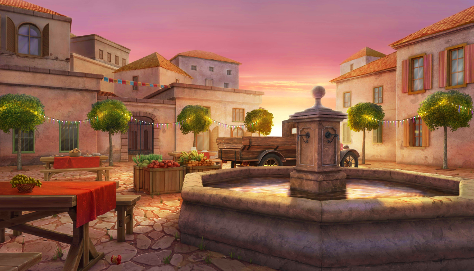 Scene background