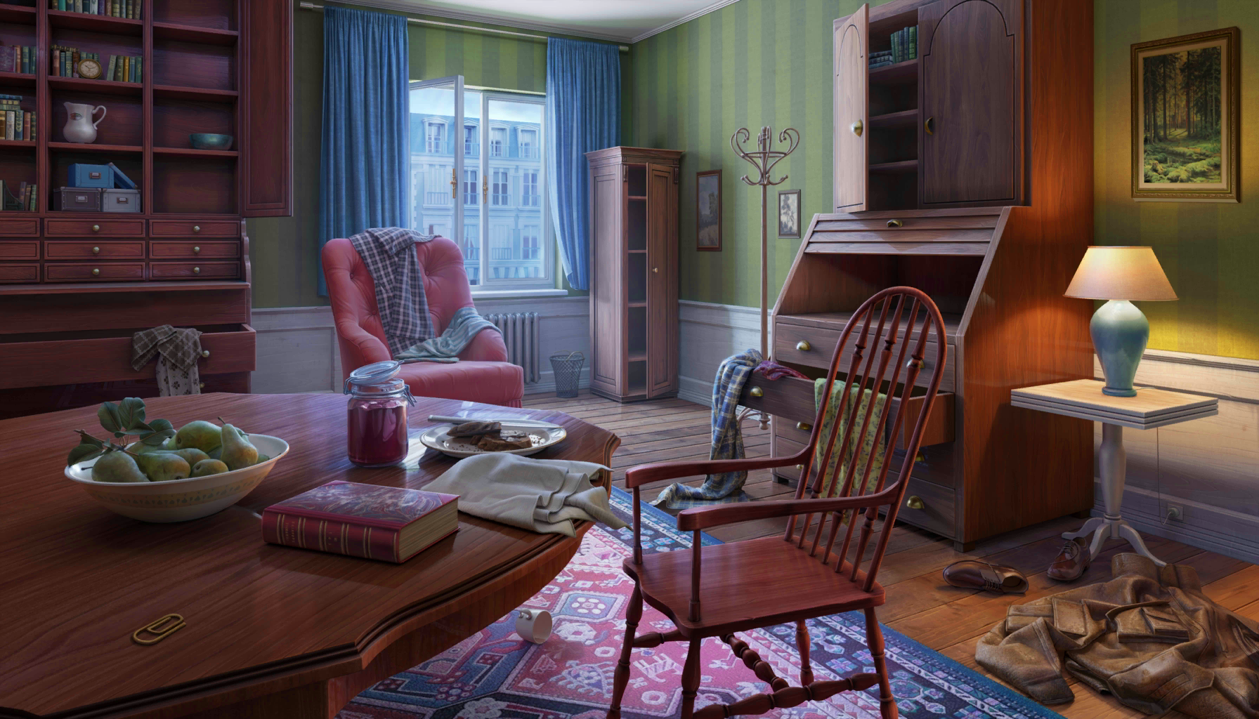 Scene background