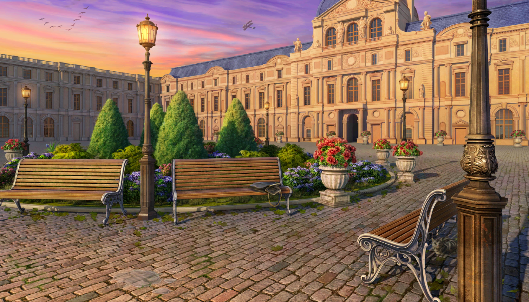 Scene background