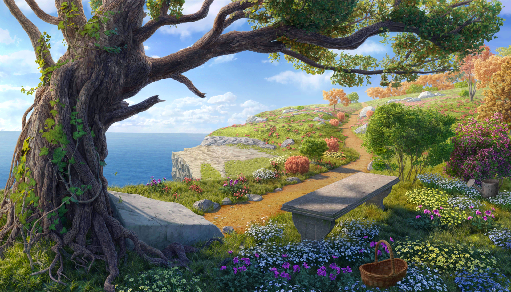Scene background
