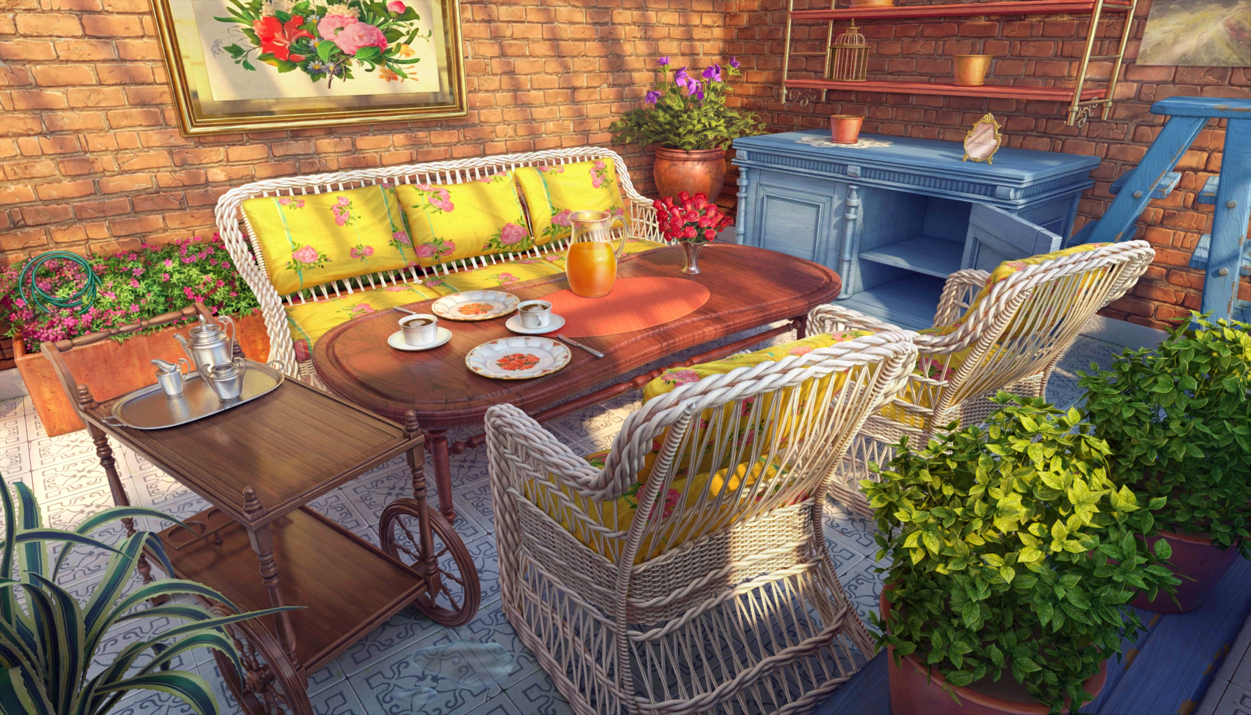 Scene background