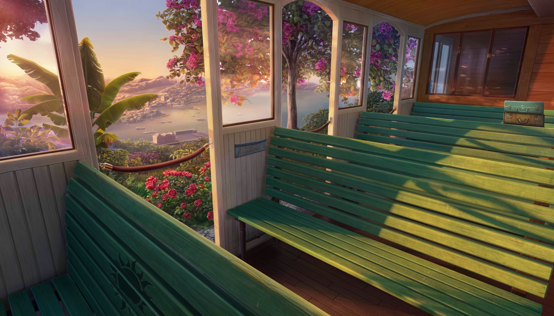 Scene background