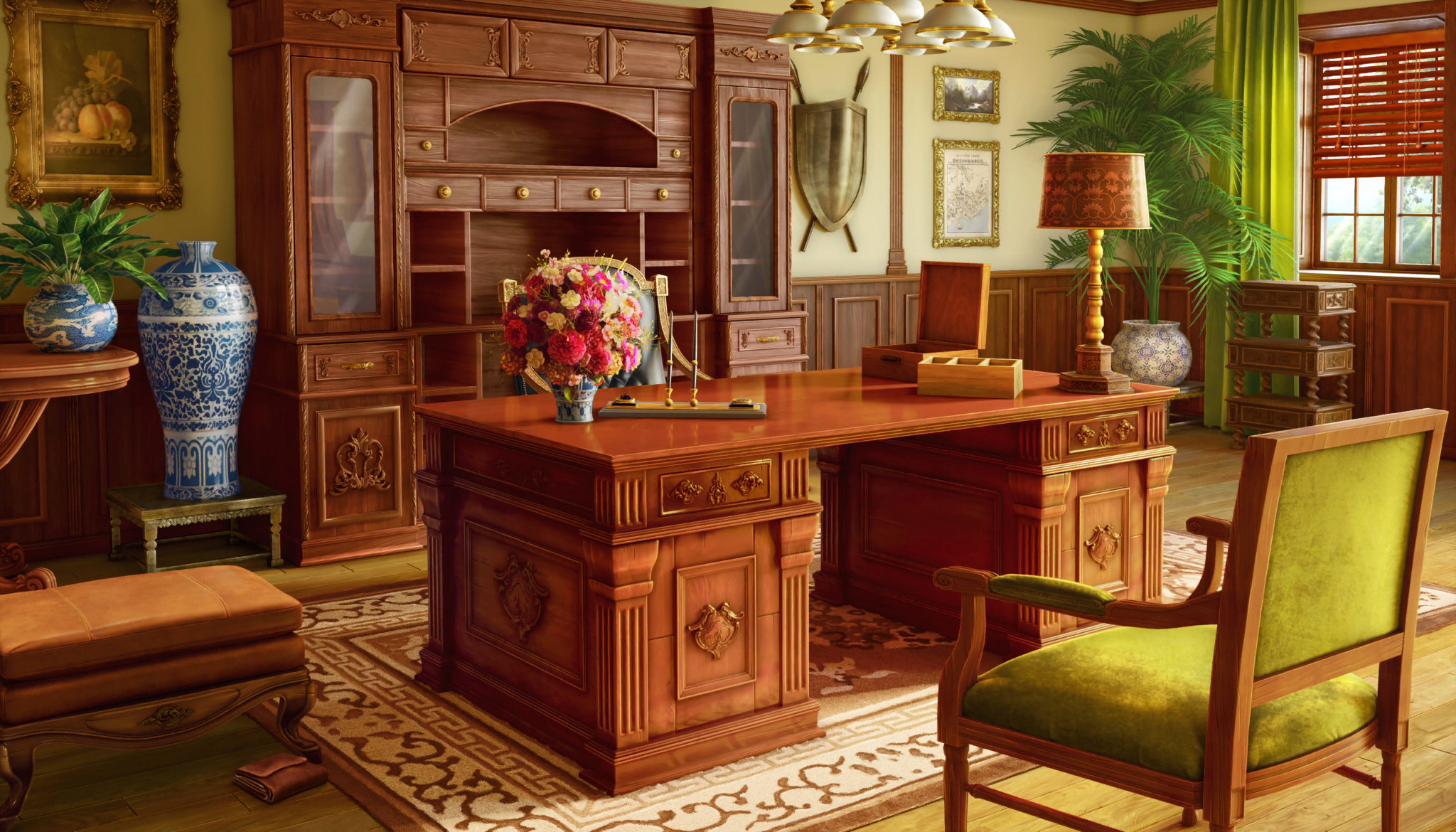 Scene background
