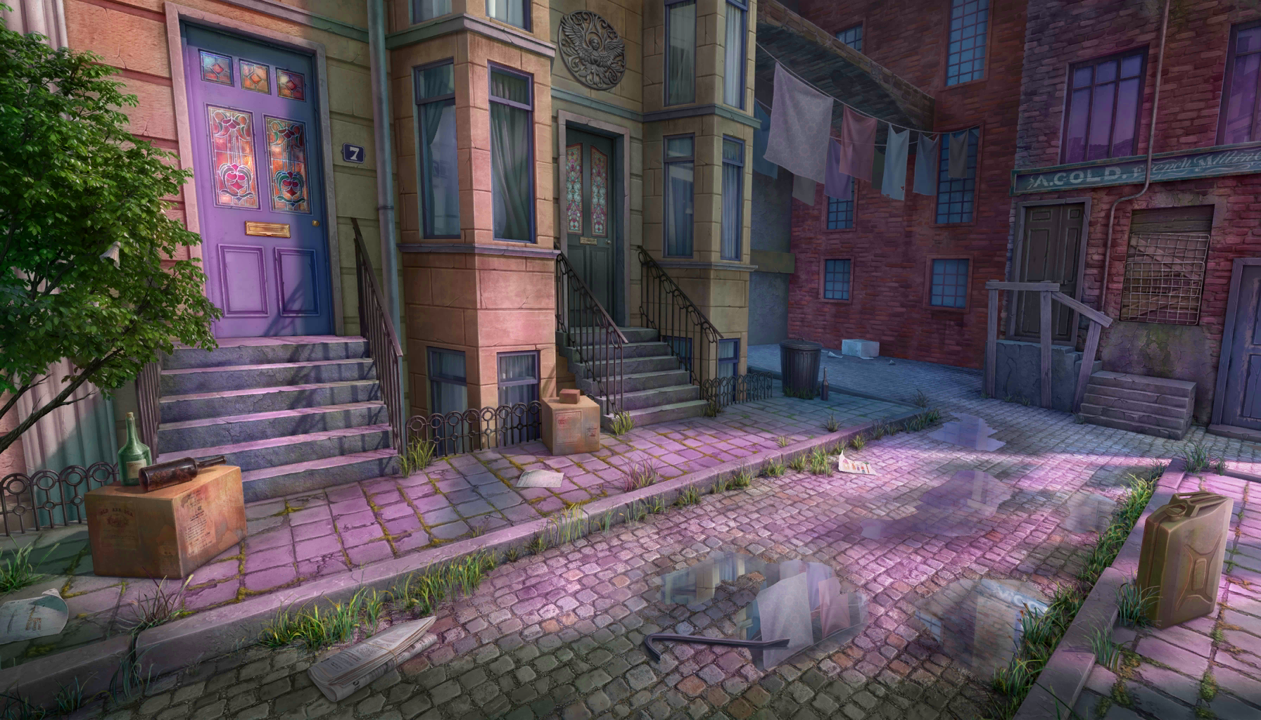 Scene background