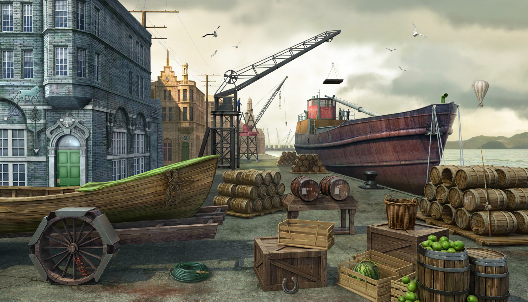 Scene background