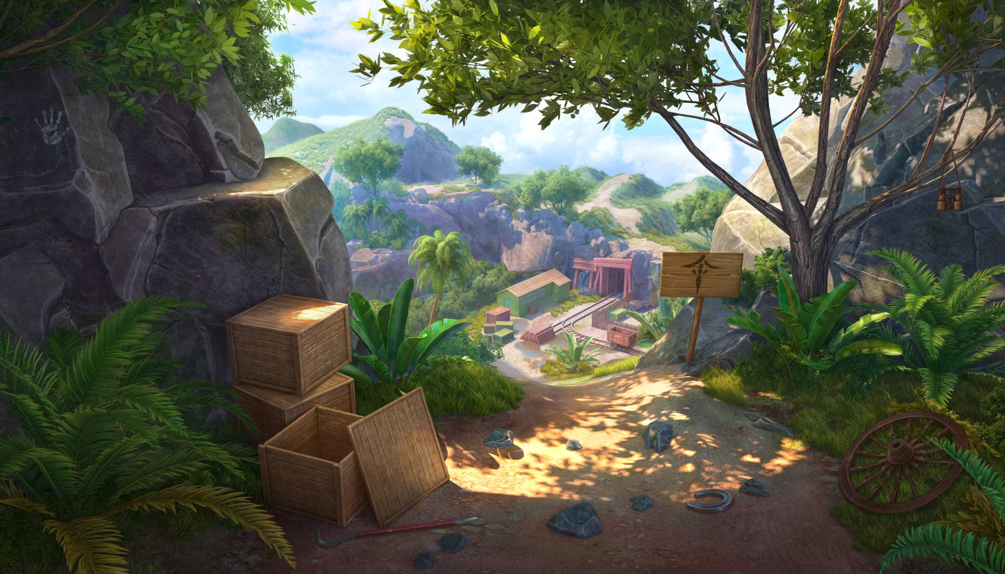 Scene background