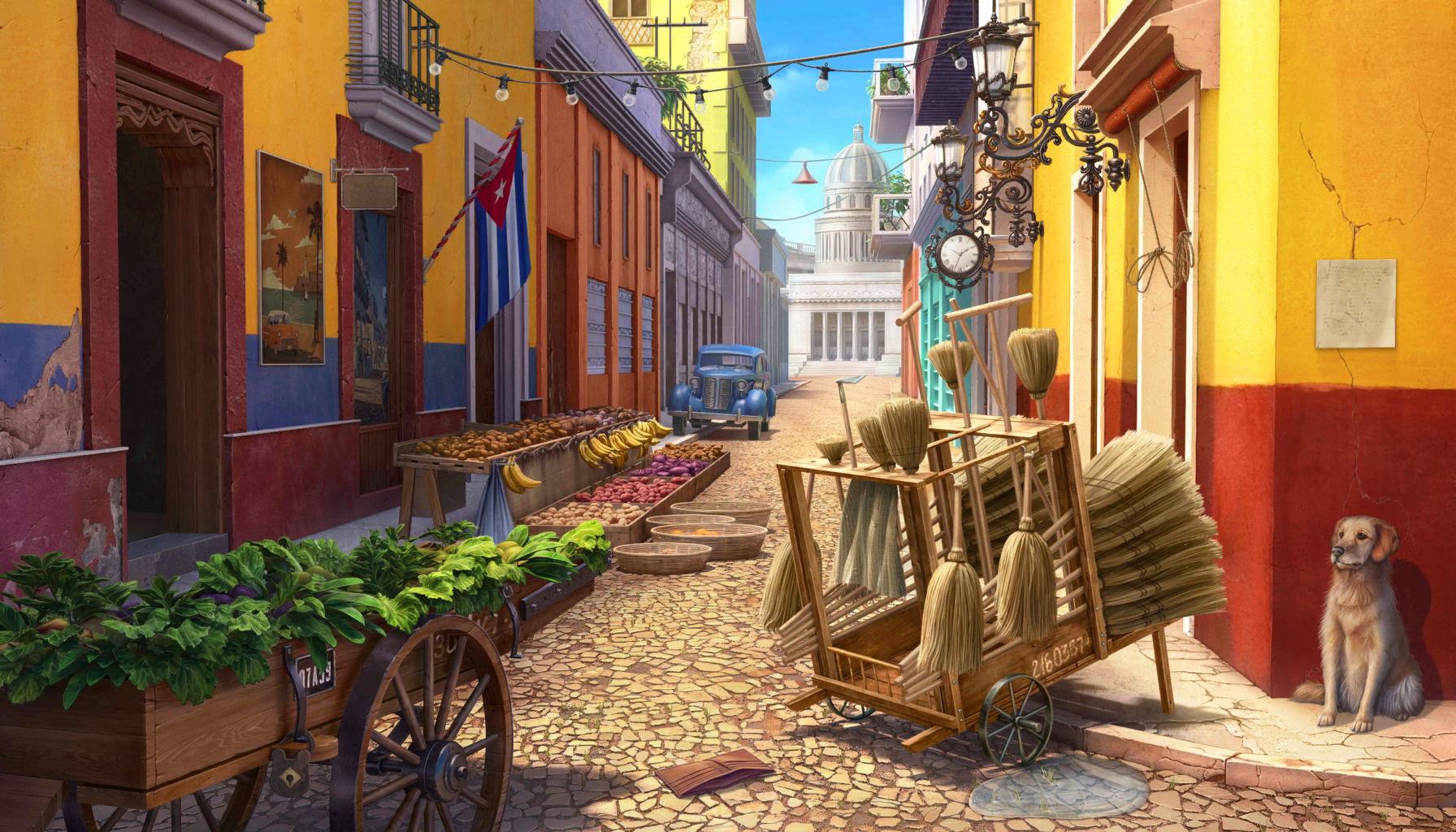 Scene background
