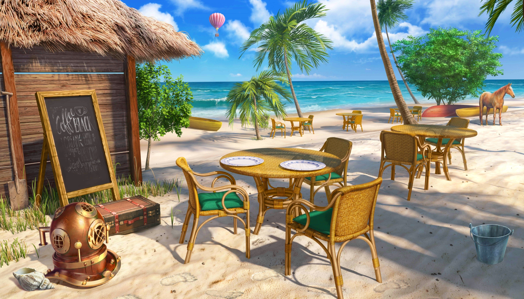 Scene background