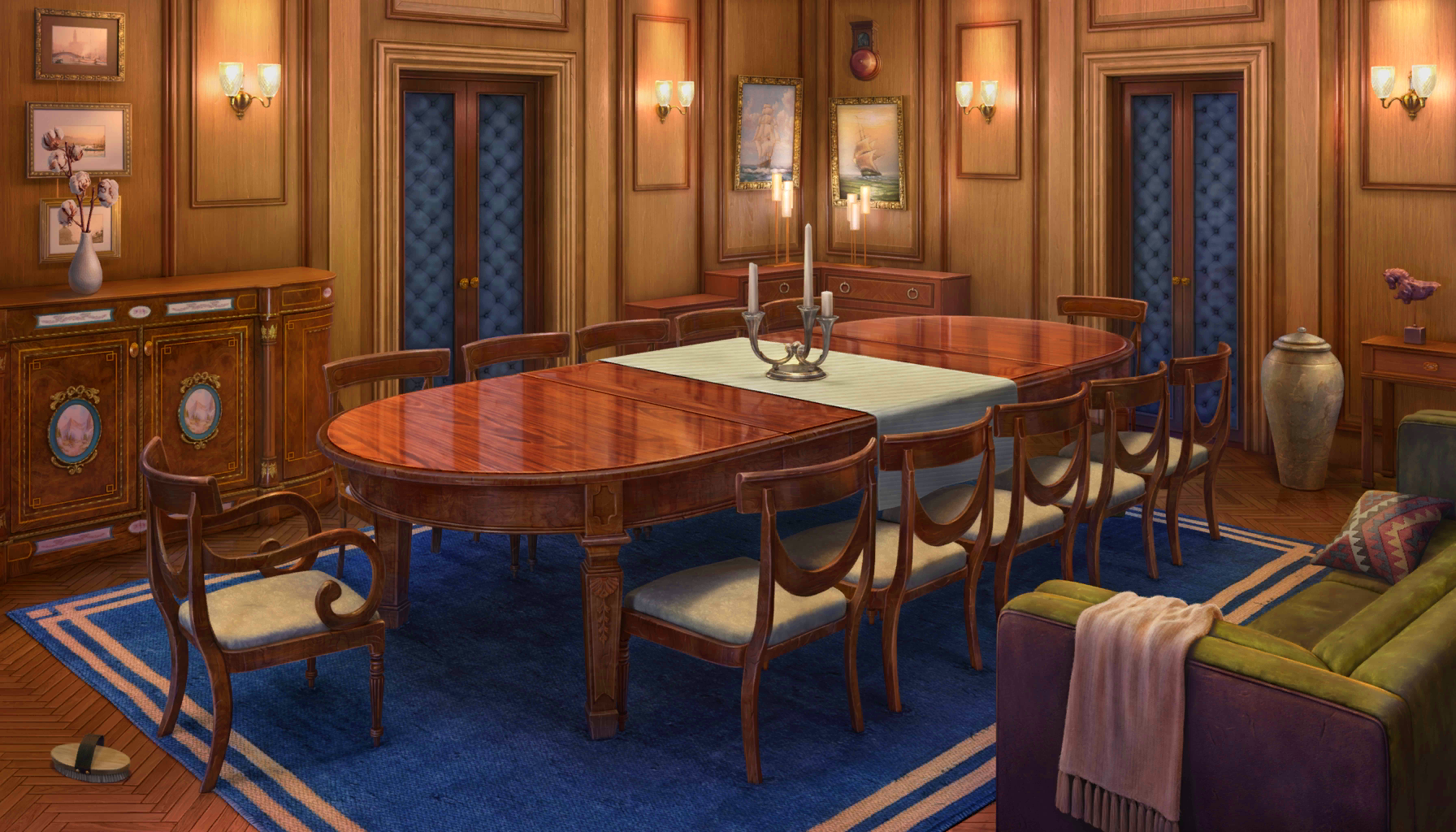 Scene background