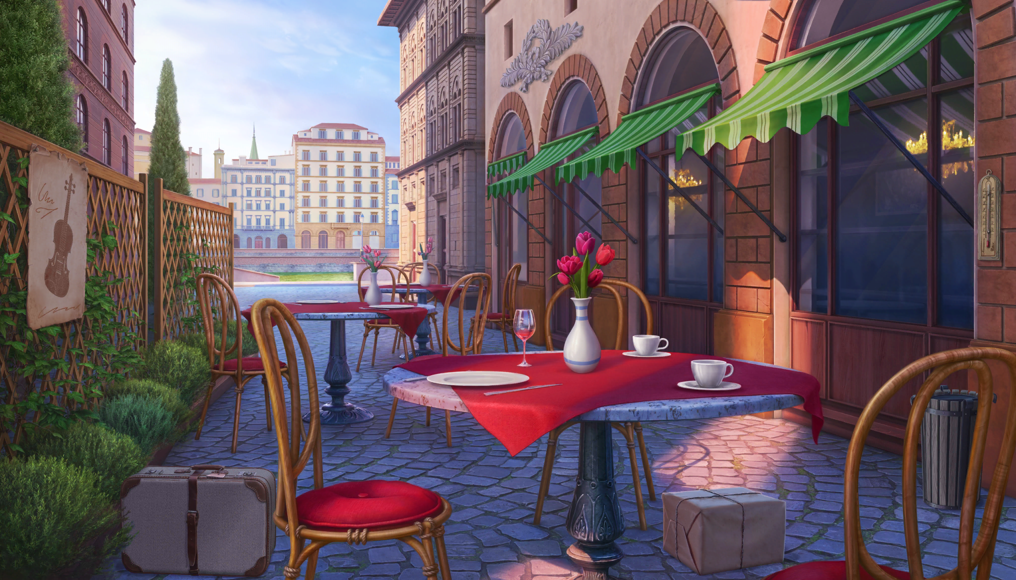 Scene background