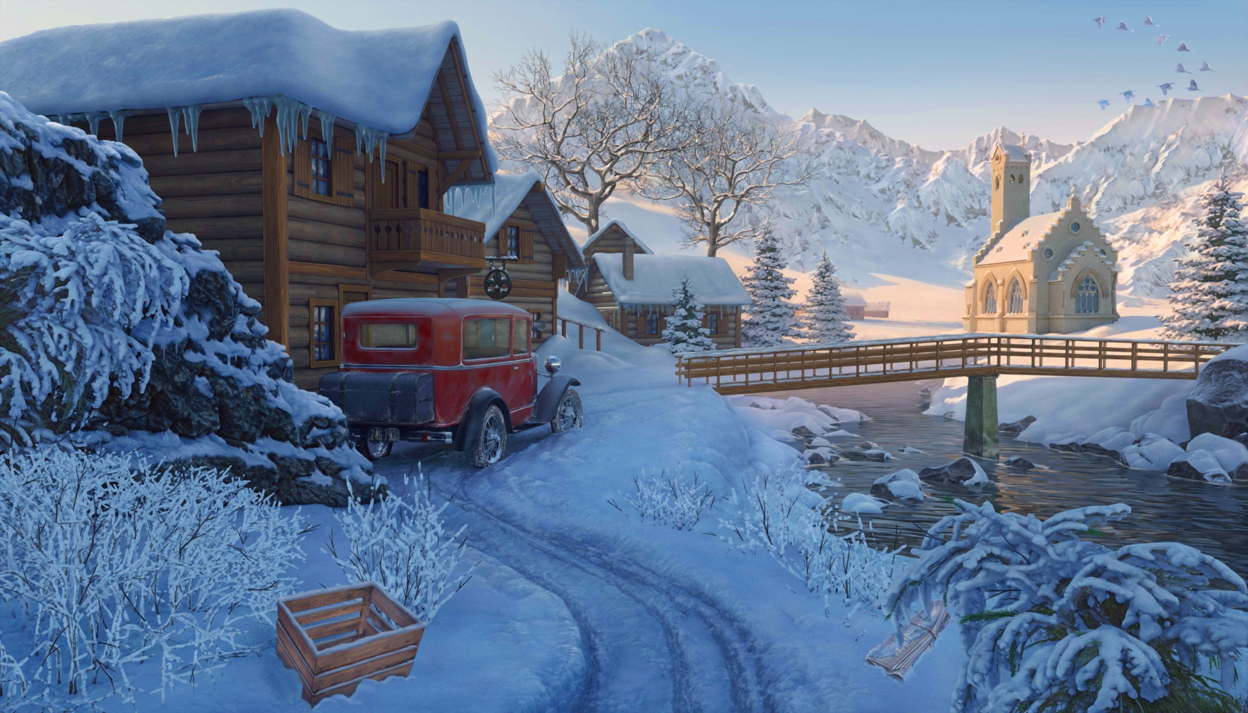 Scene background