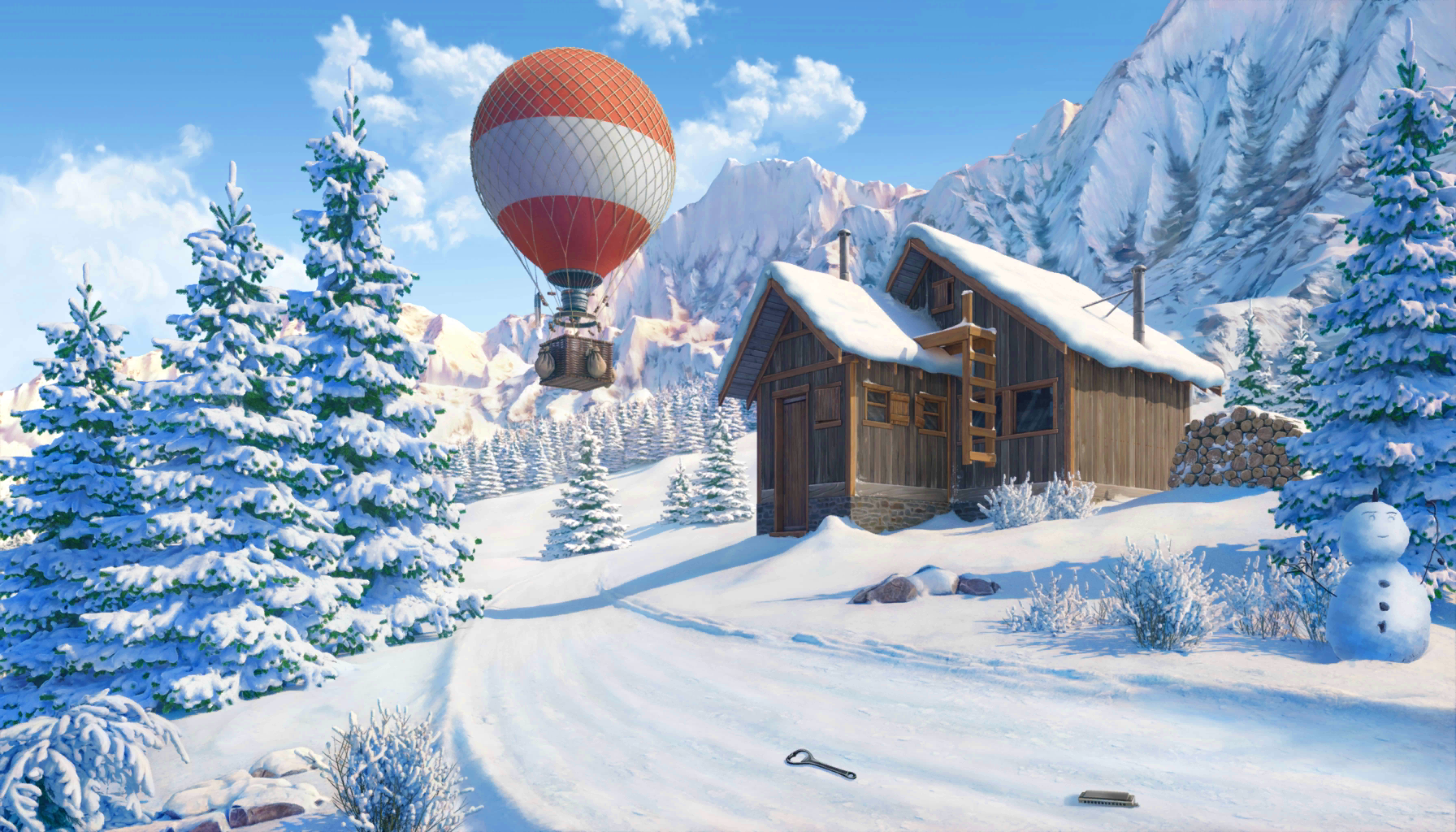 Scene background