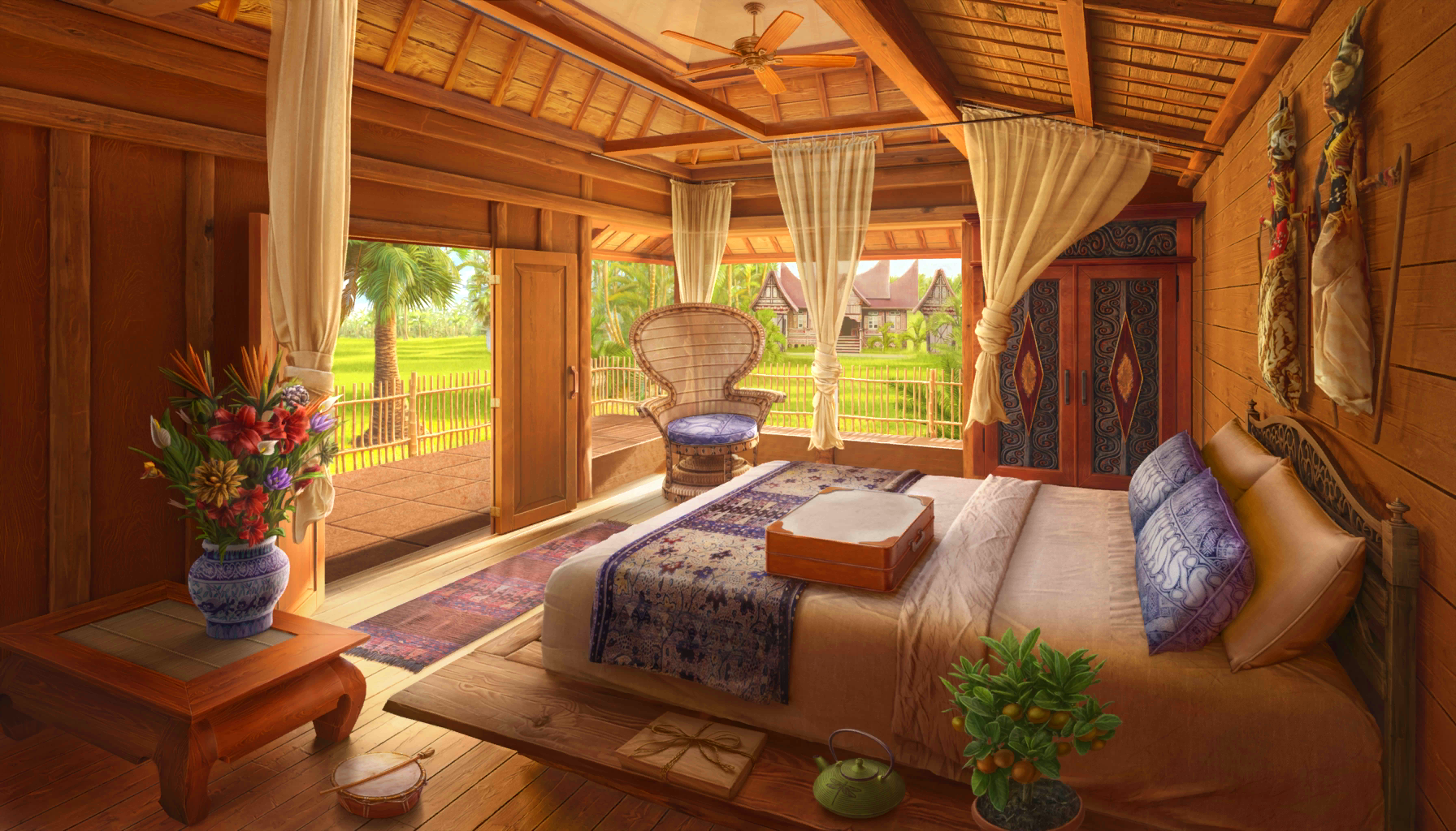 Scene background