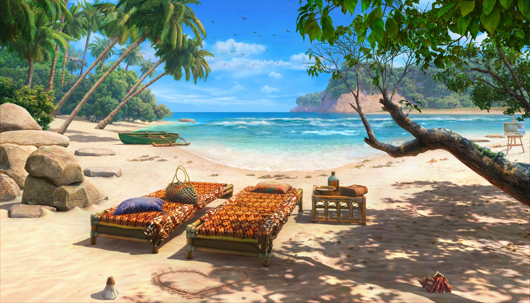 Scene background